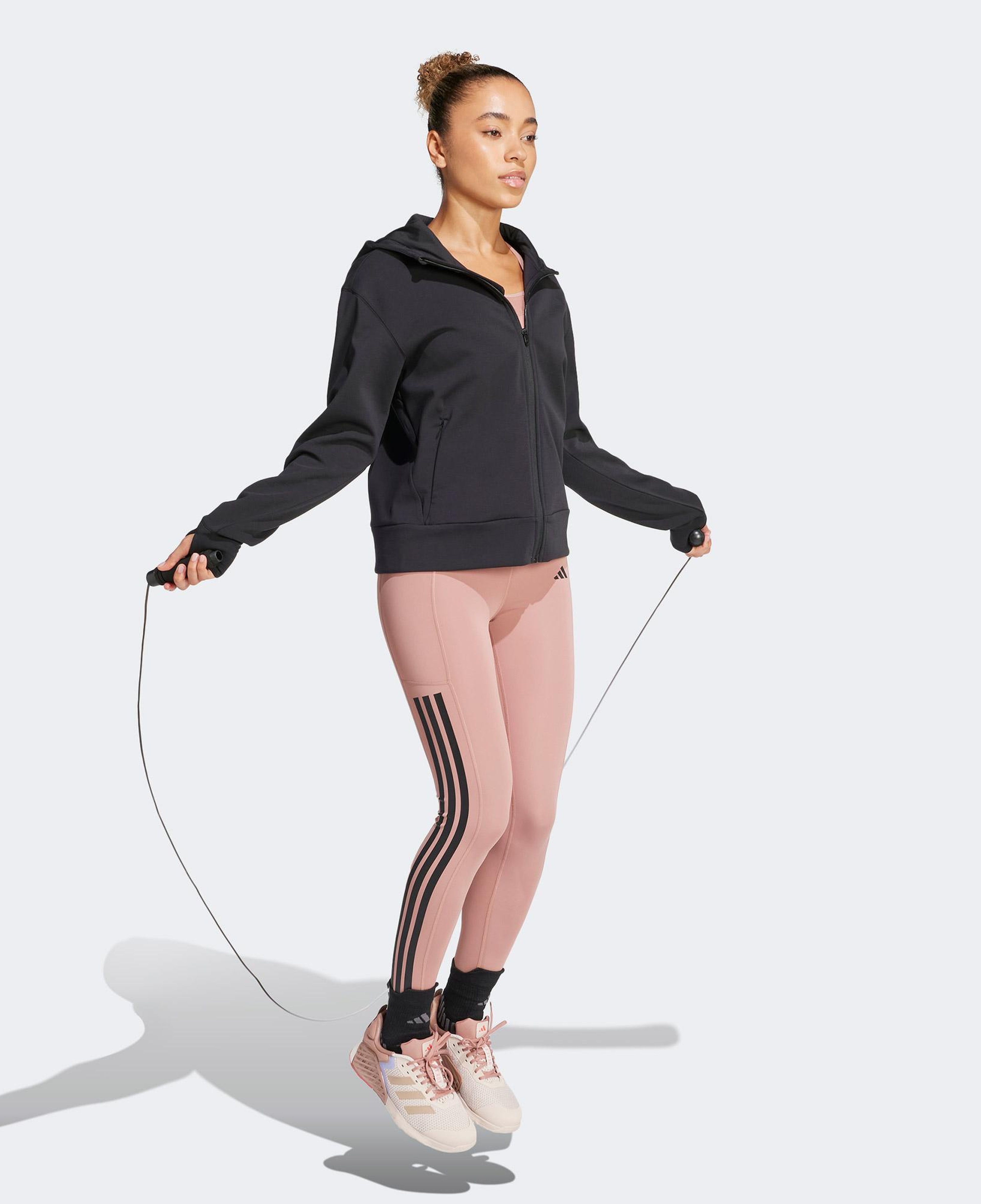 adidas Designed 4 Full Zip Kadın Siyah Sweatshirt
