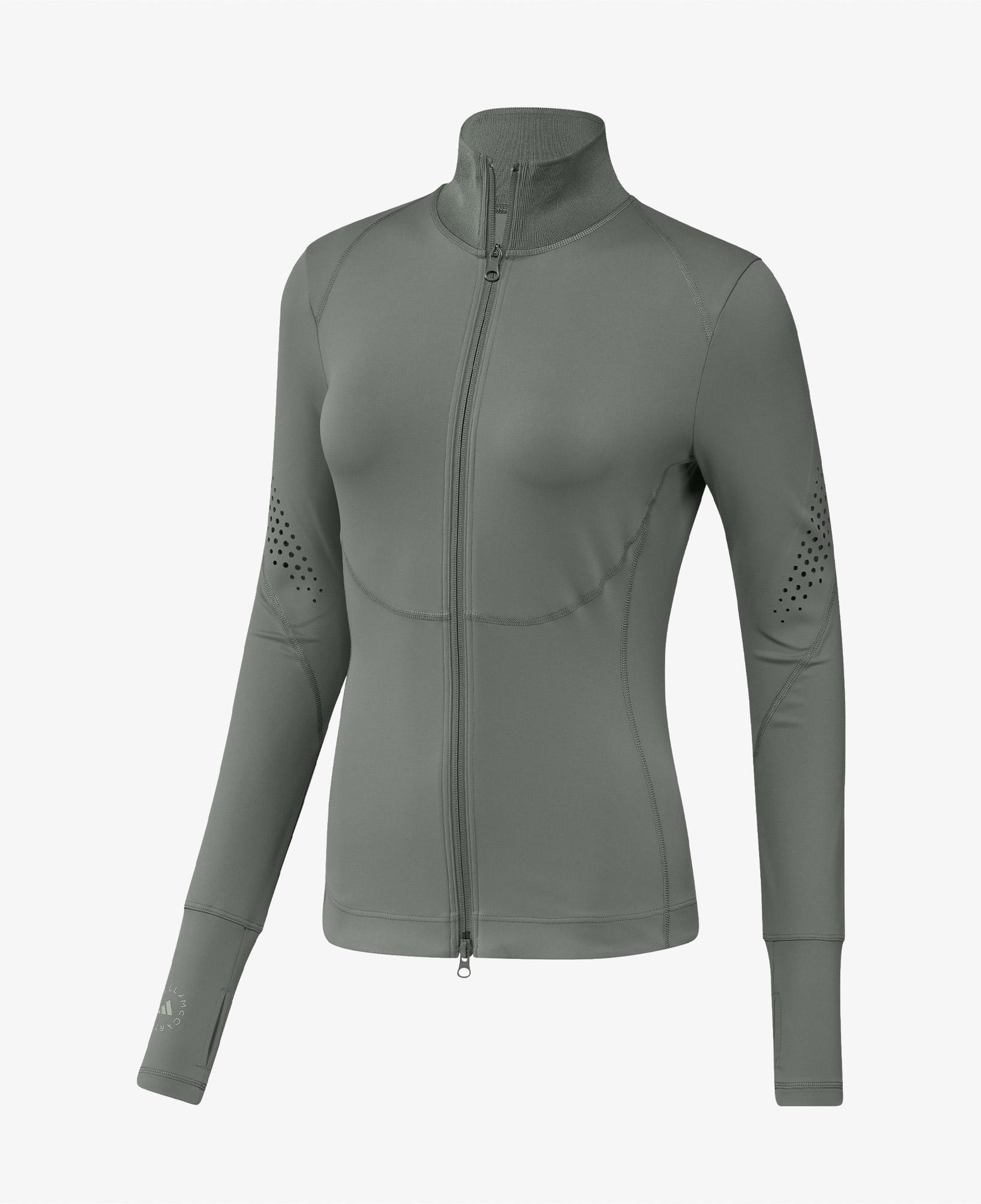 adidas By Stella McCartney Training Midlayer Kadın Yeşil Hırka