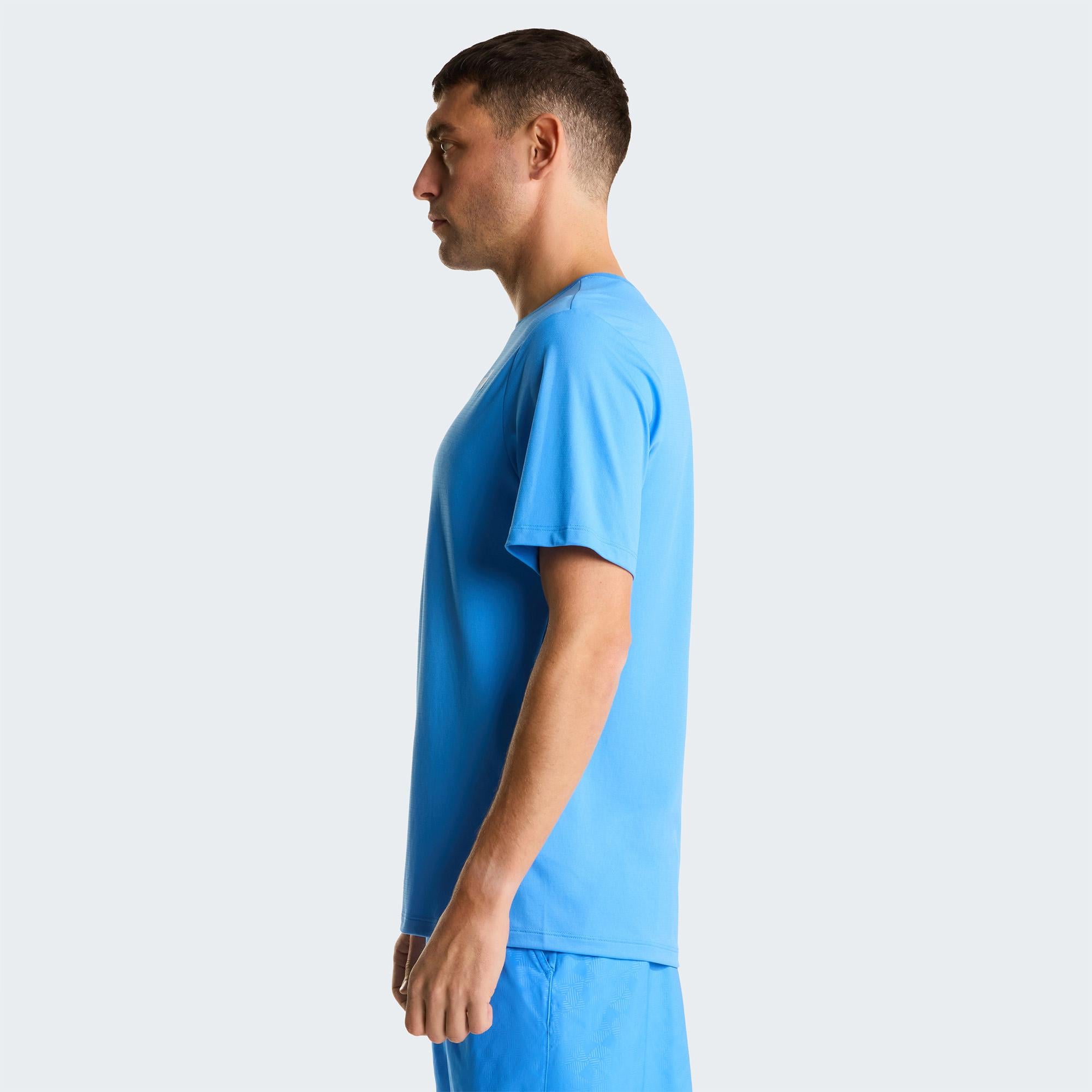The North Face 24/7 S/S Reg Erkek Mavi T-Shirt