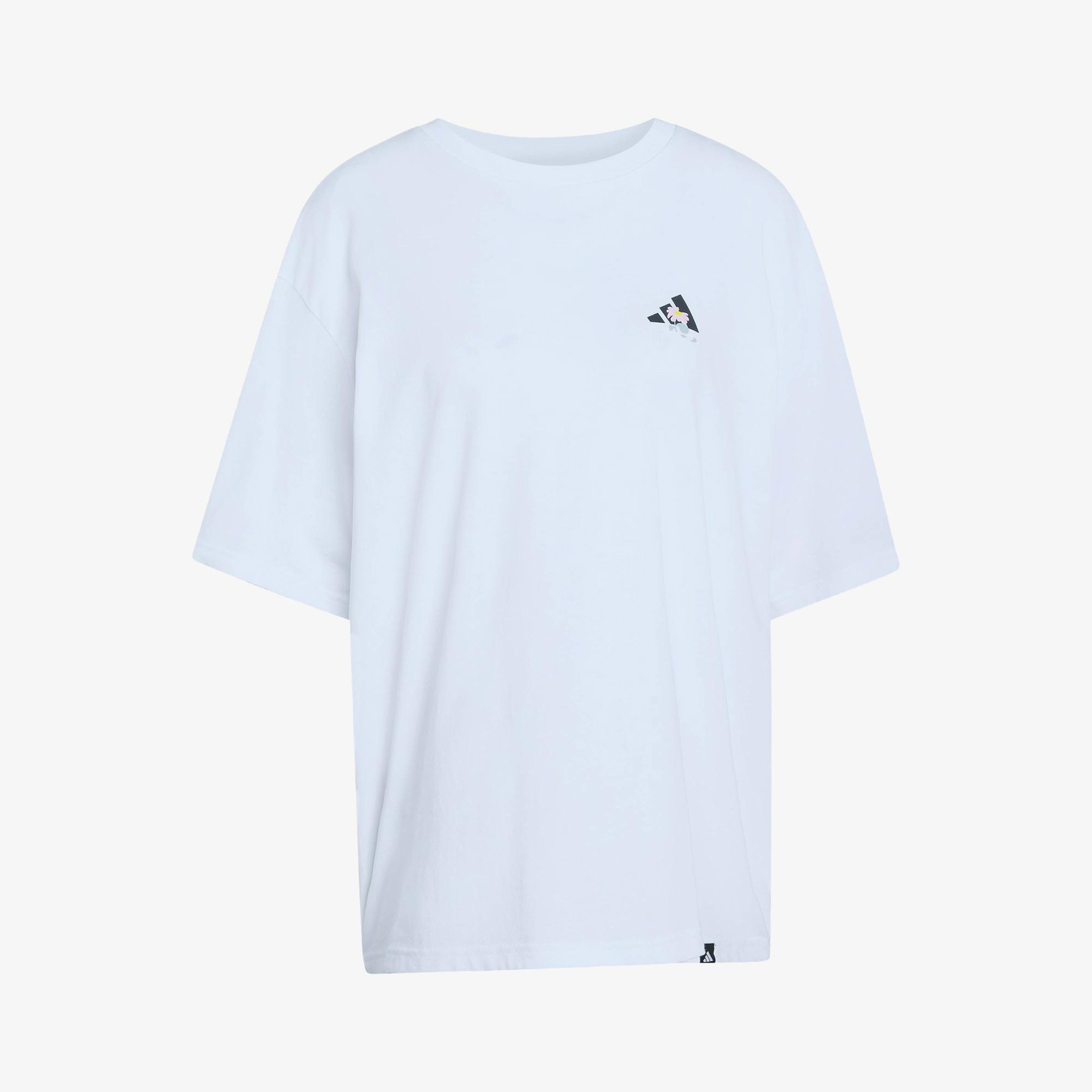 adidas Soft Side Os Kadın Beyaz T-Shirt