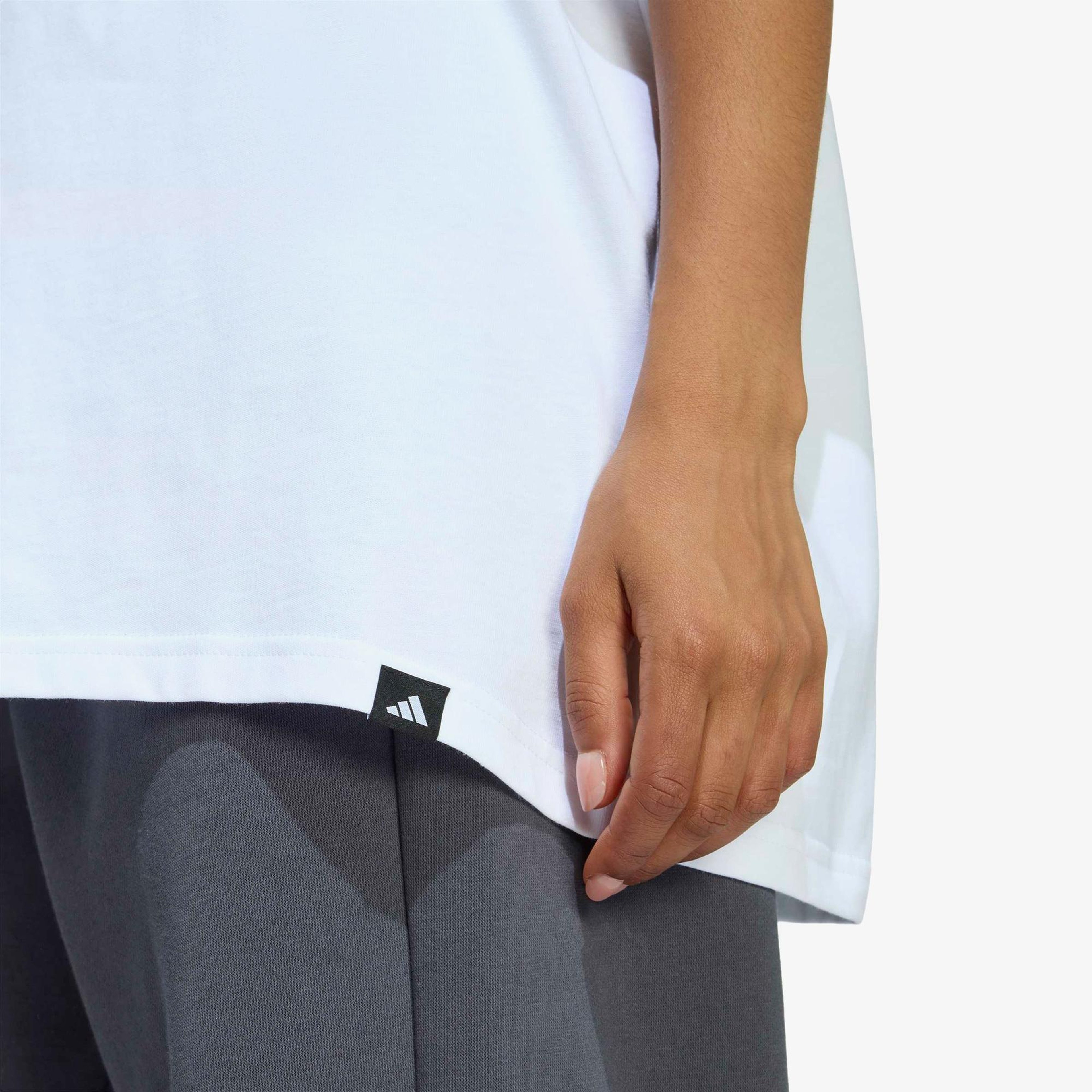 adidas Soft Side Os Kadın Beyaz T-Shirt