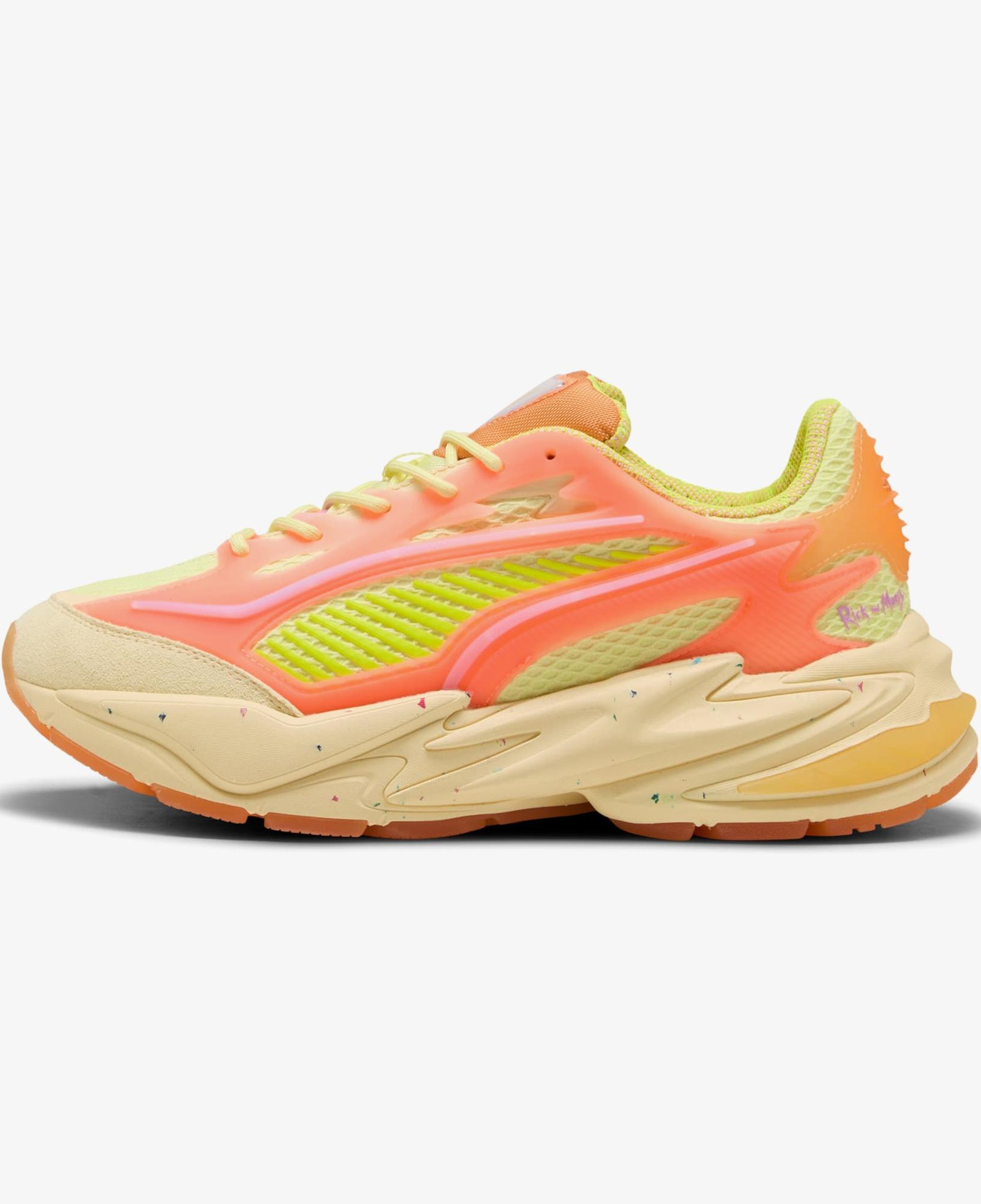 Puma RS Surge Rick and Morty Unisex Sarı Spor Ayakkabı