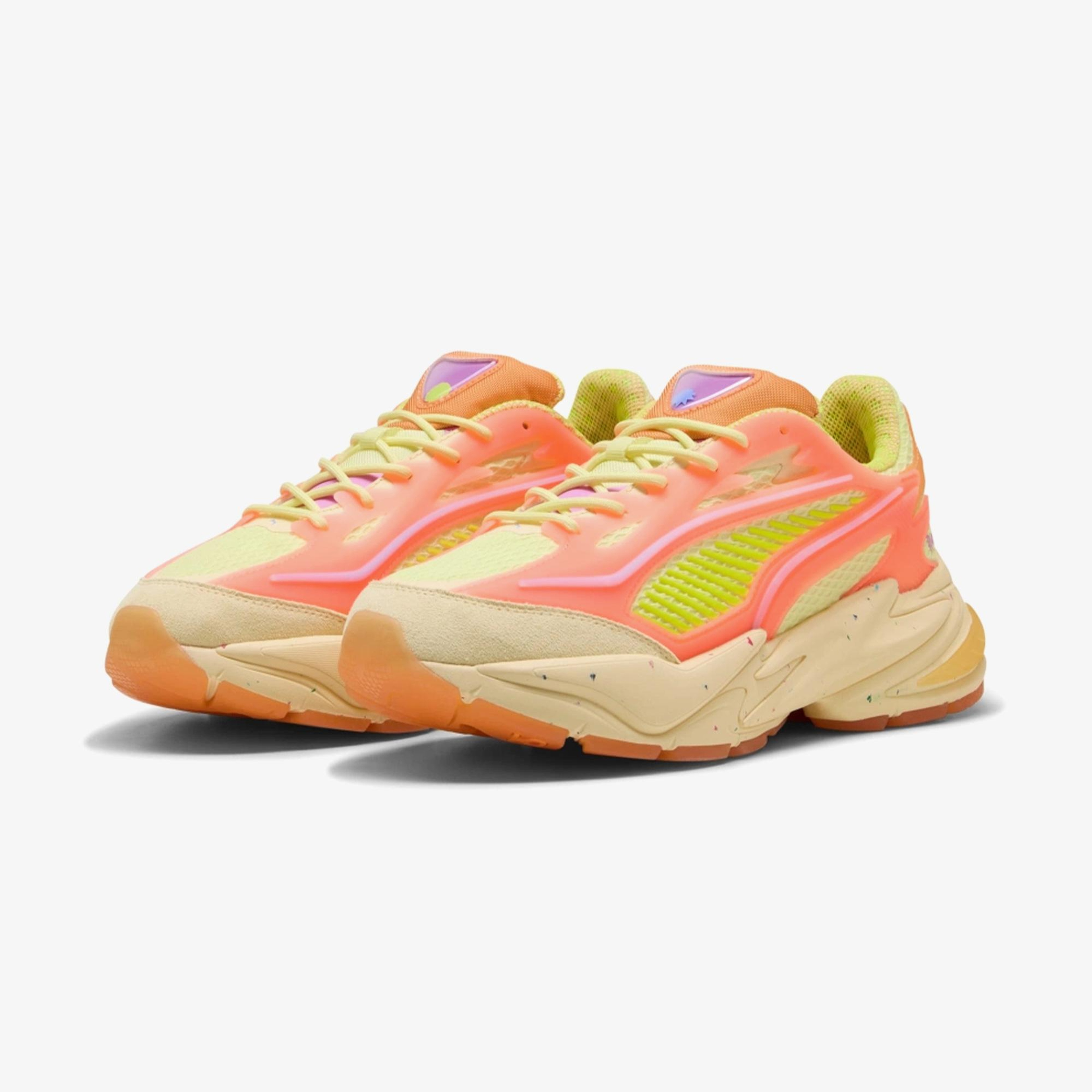 Puma RS Surge Rick and Morty Unisex Sarı Spor Ayakkabı