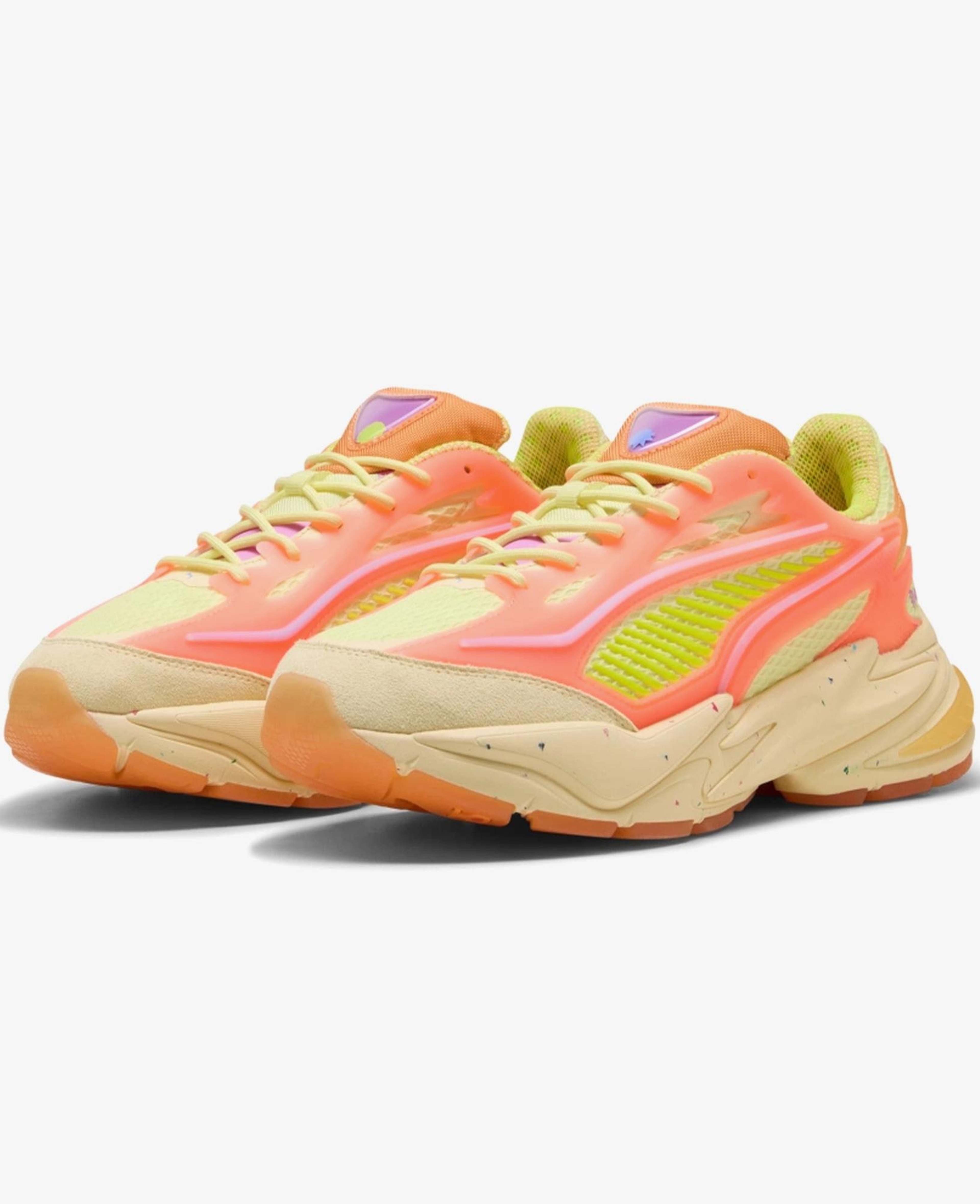 Puma RS Surge Rick and Morty Unisex Sarı Spor Ayakkabı