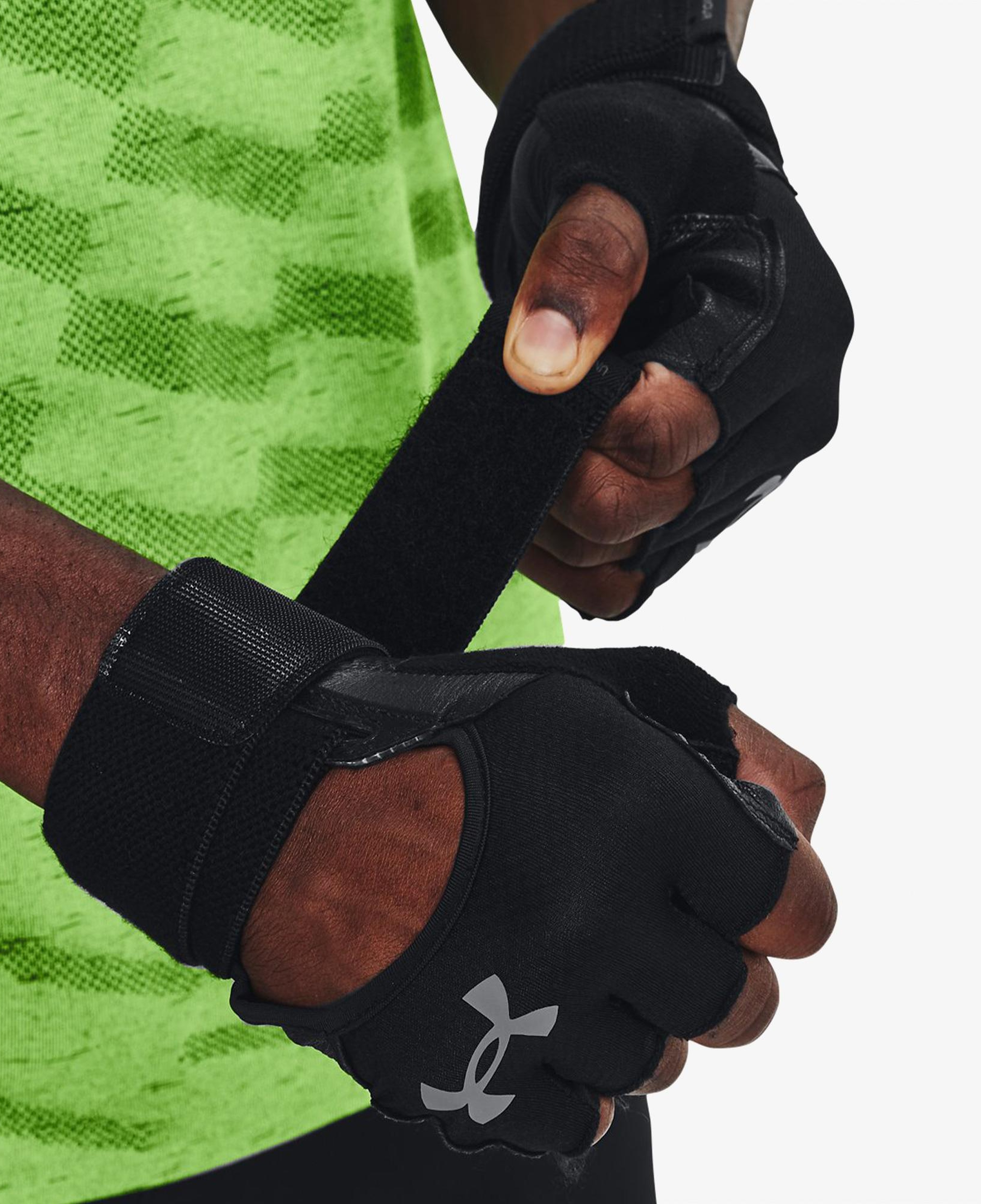 Under Armour Weightlifting Erkek Siyah Antrenman Eldiveni