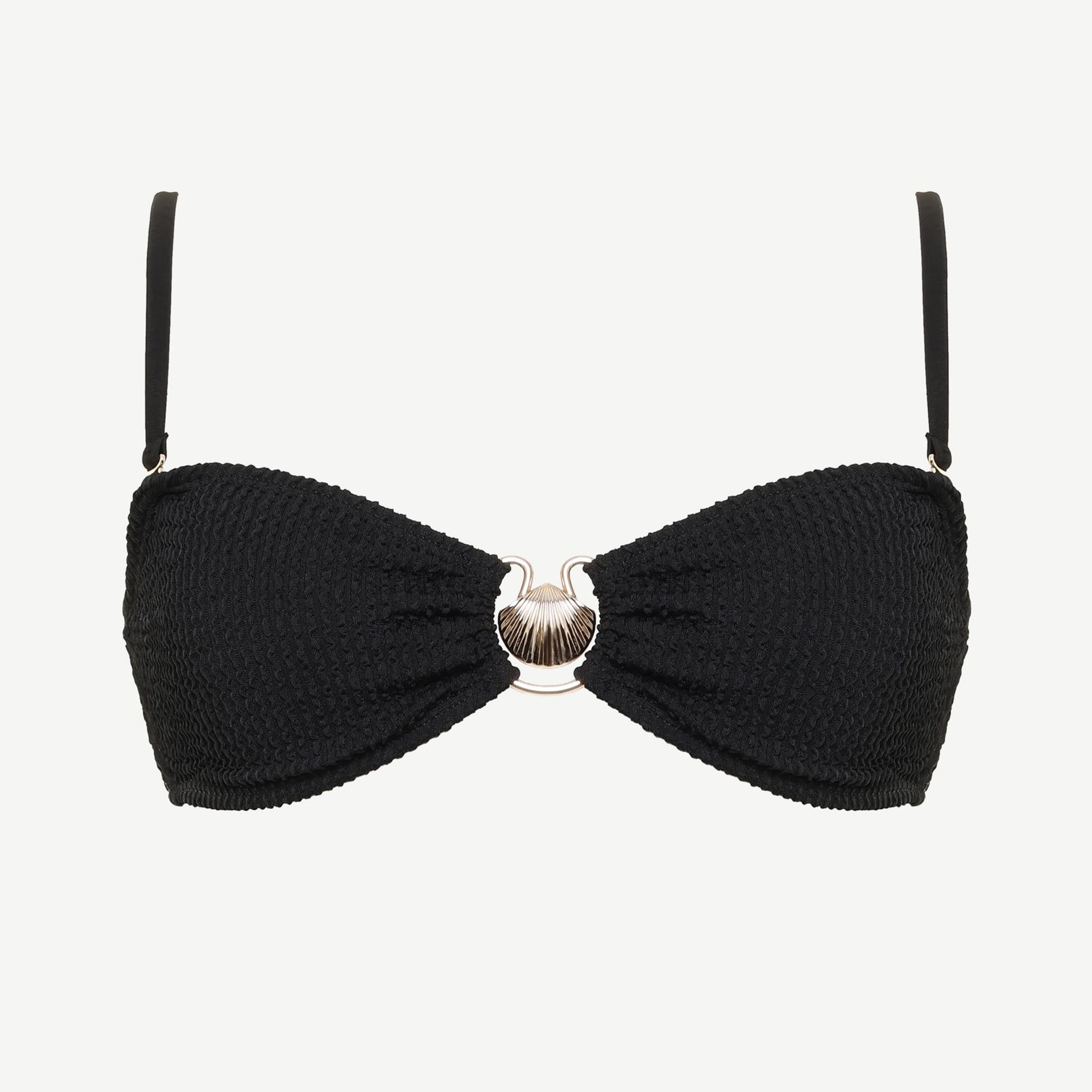 YARGICI Yaka Detaylı Bikini Üst