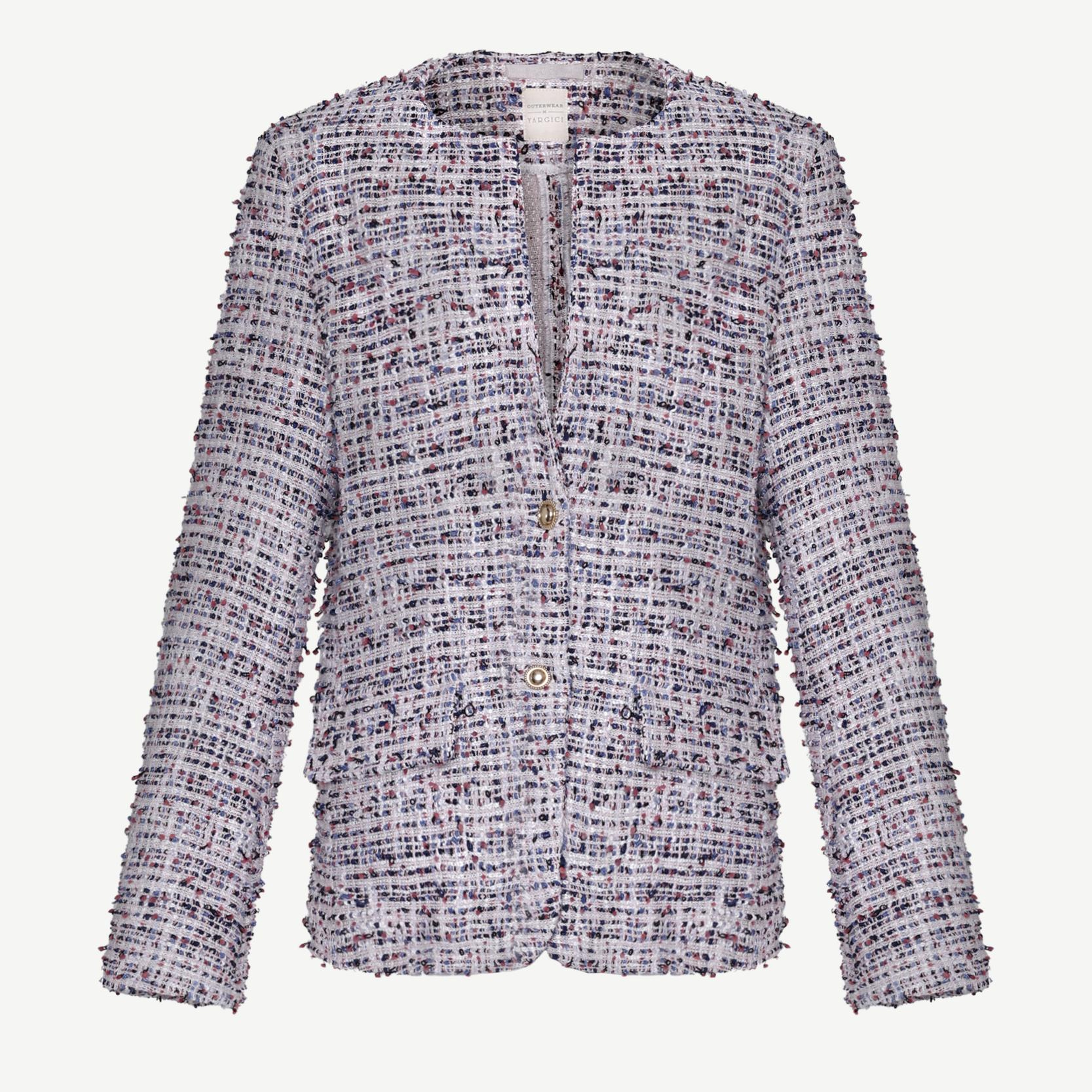 YARGICI Tailored Bisiklet Yaka Uzun Kol Ceket