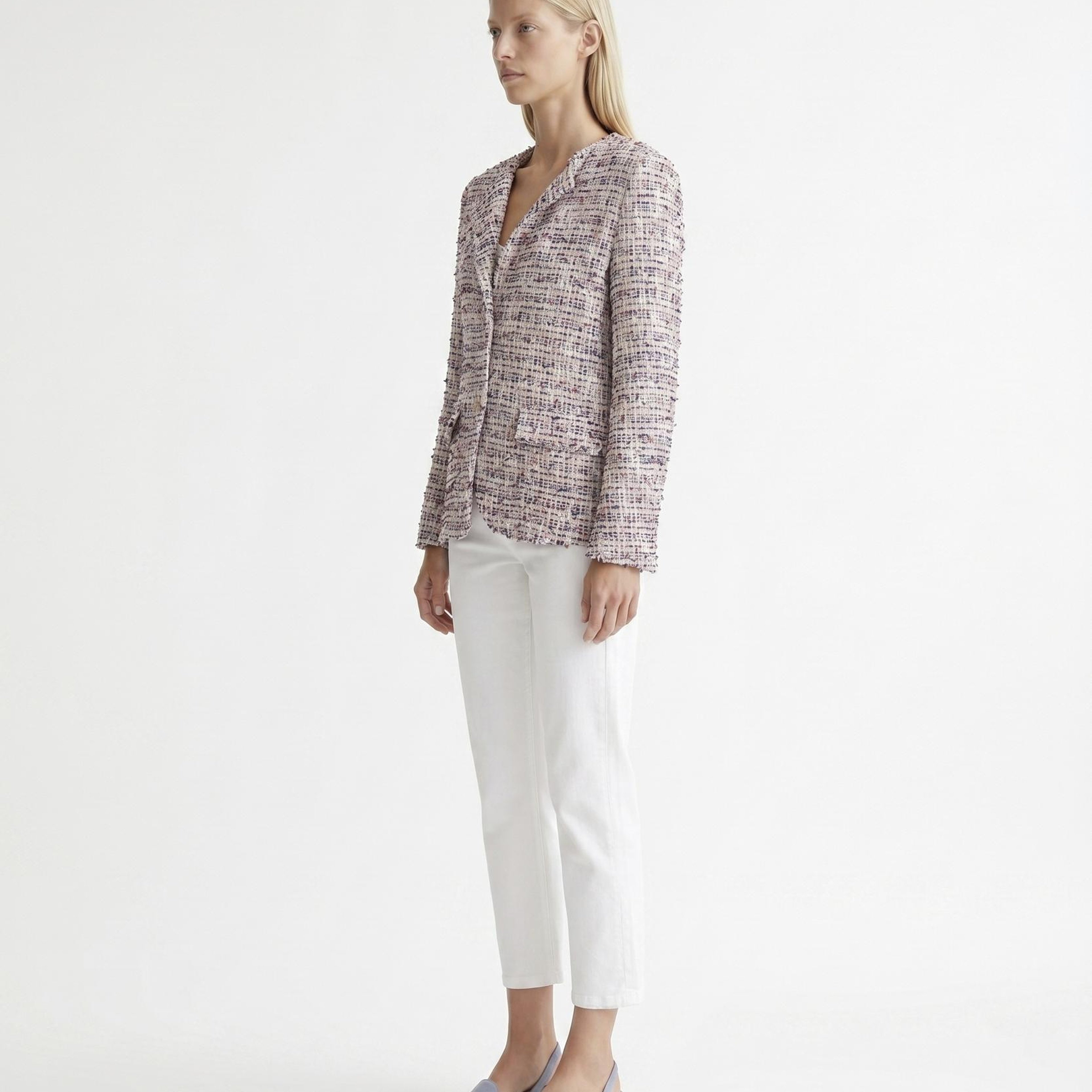YARGICI Tailored Bisiklet Yaka Uzun Kol Ceket