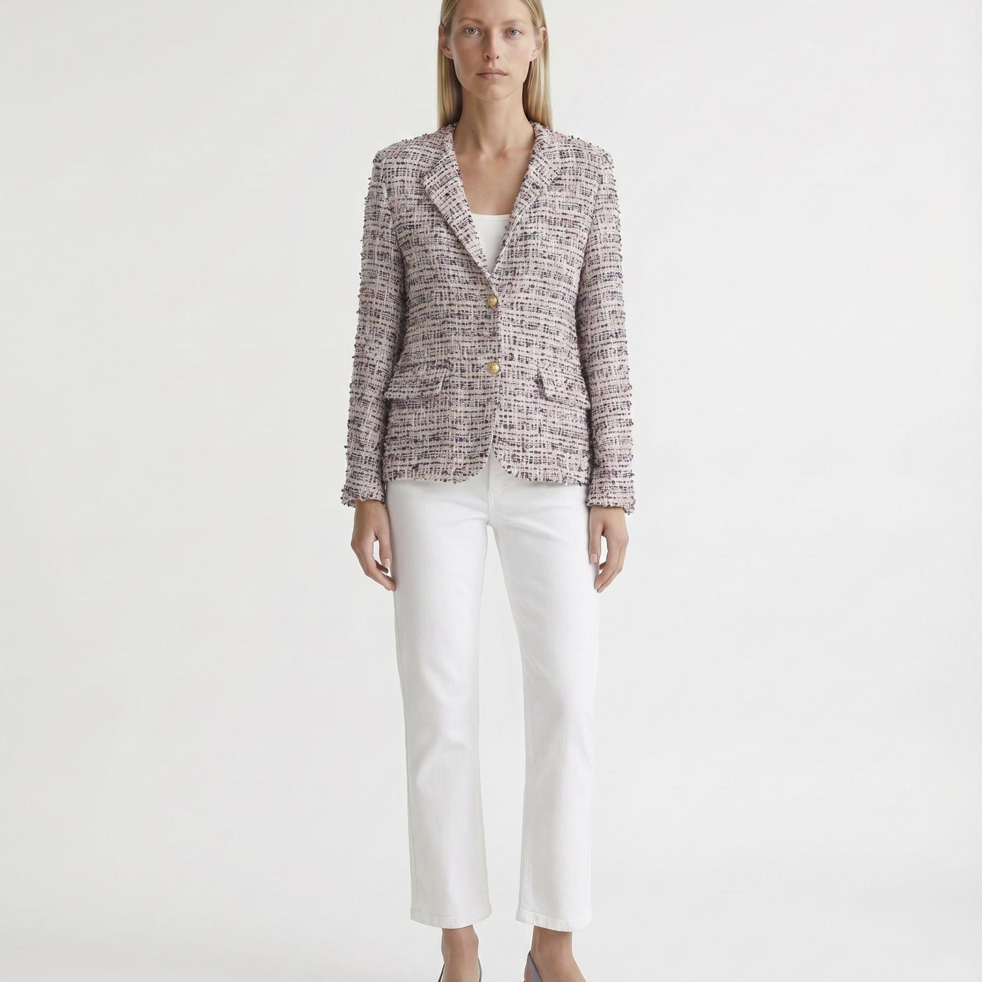 YARGICI Tailored Bisiklet Yaka Uzun Kol Ceket