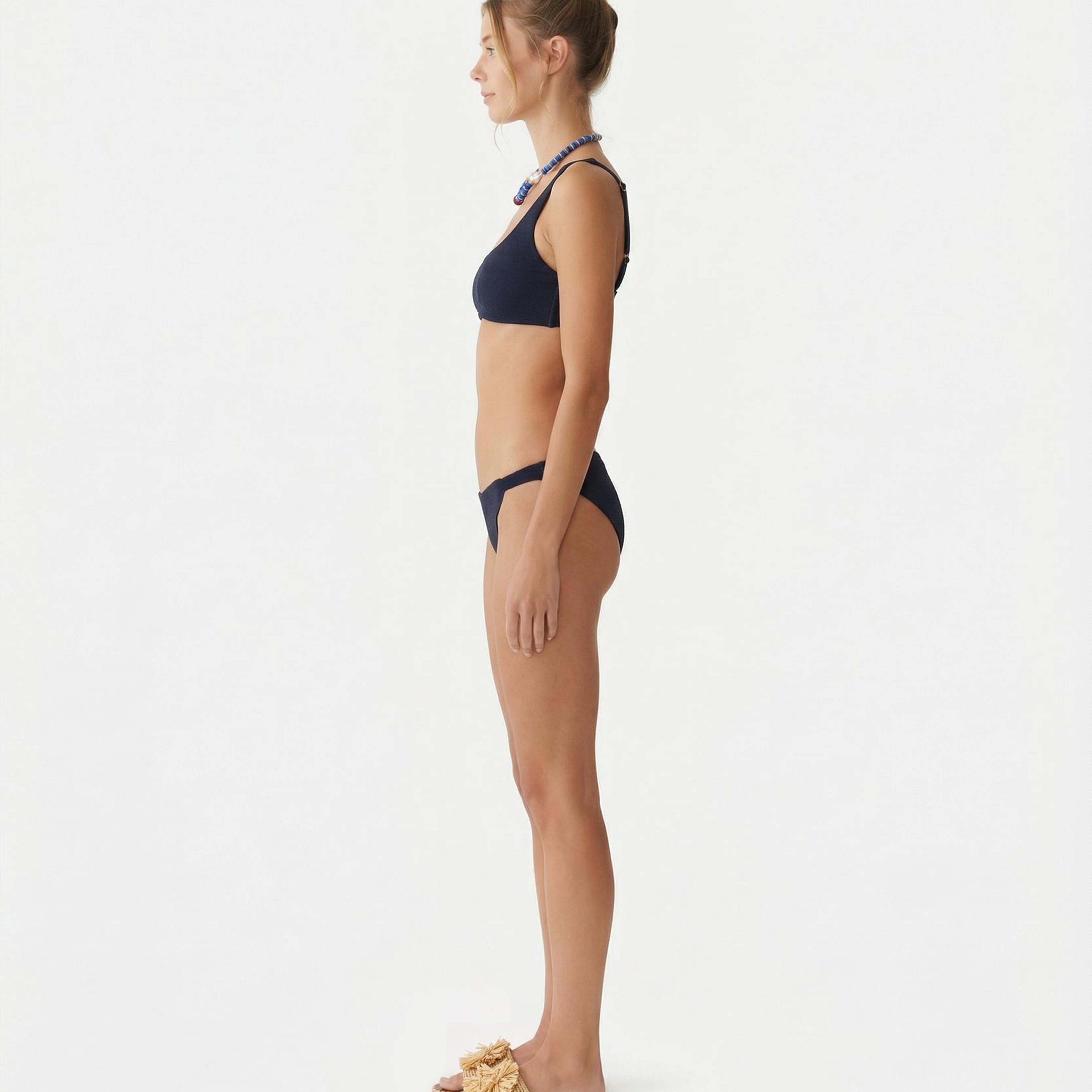 YARGICI U Yaka Bikini Üst