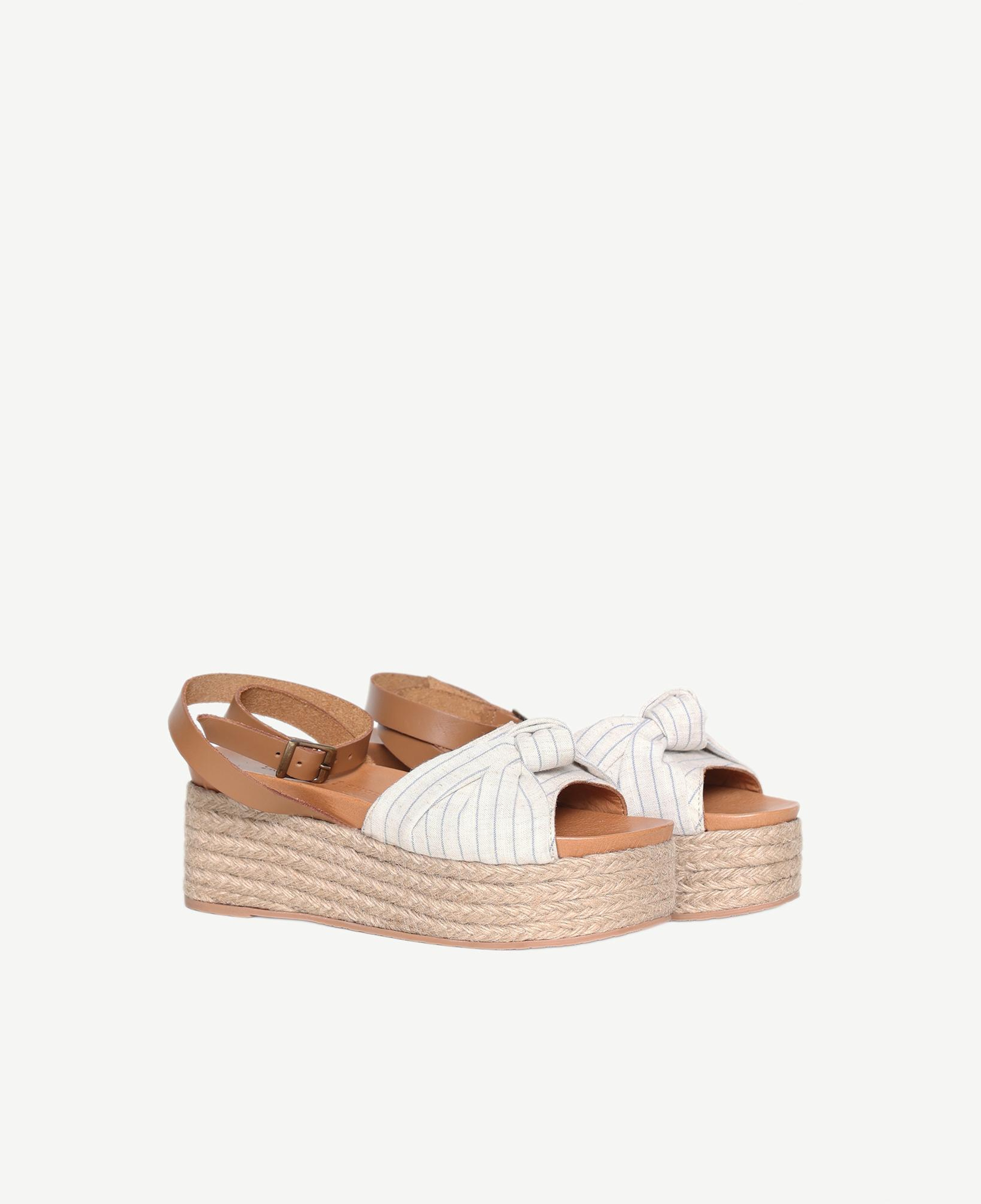 YARGICI Kumaş Bantlı Espadril Sandalet