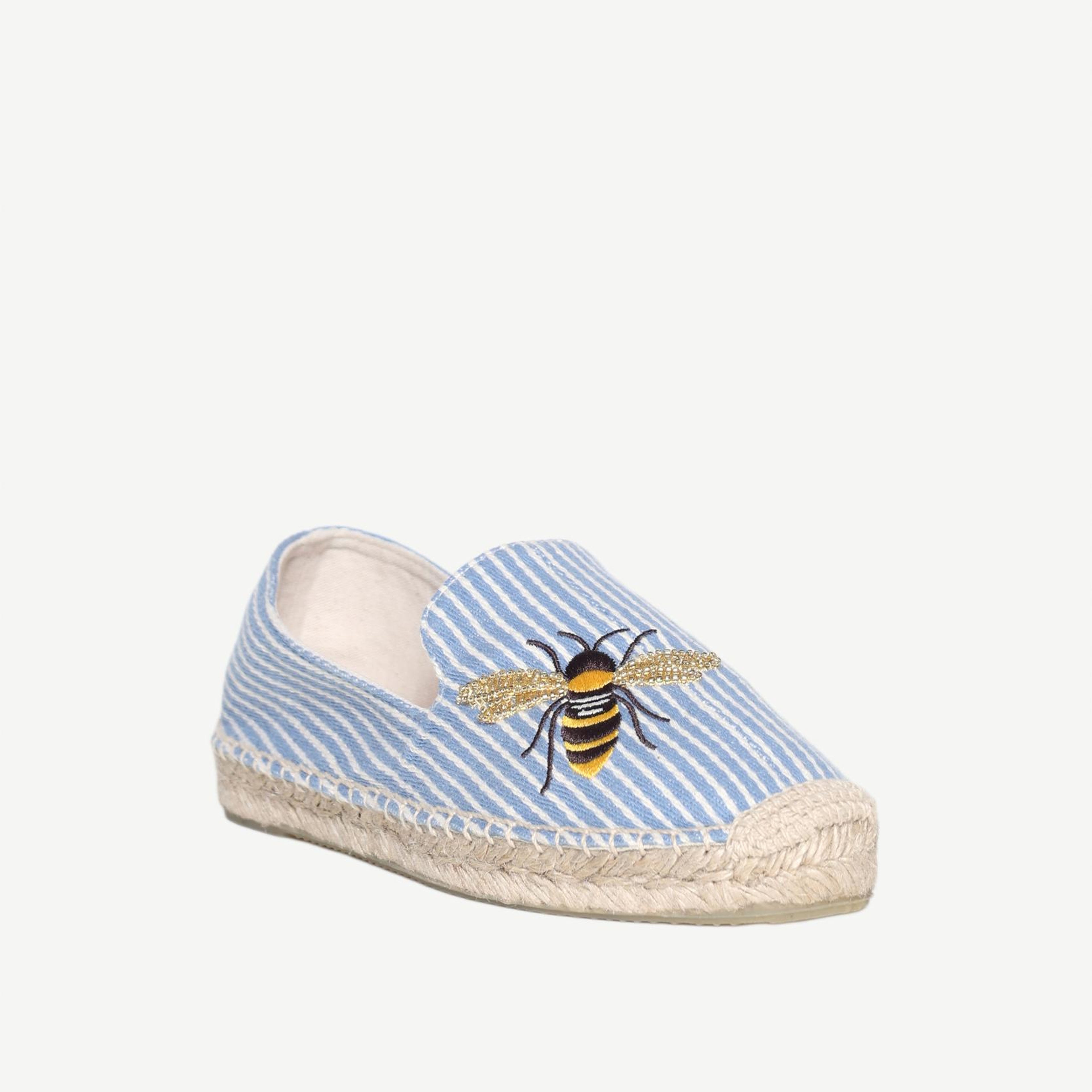 YARGICI Arı Nakış İşlemeli Espadril