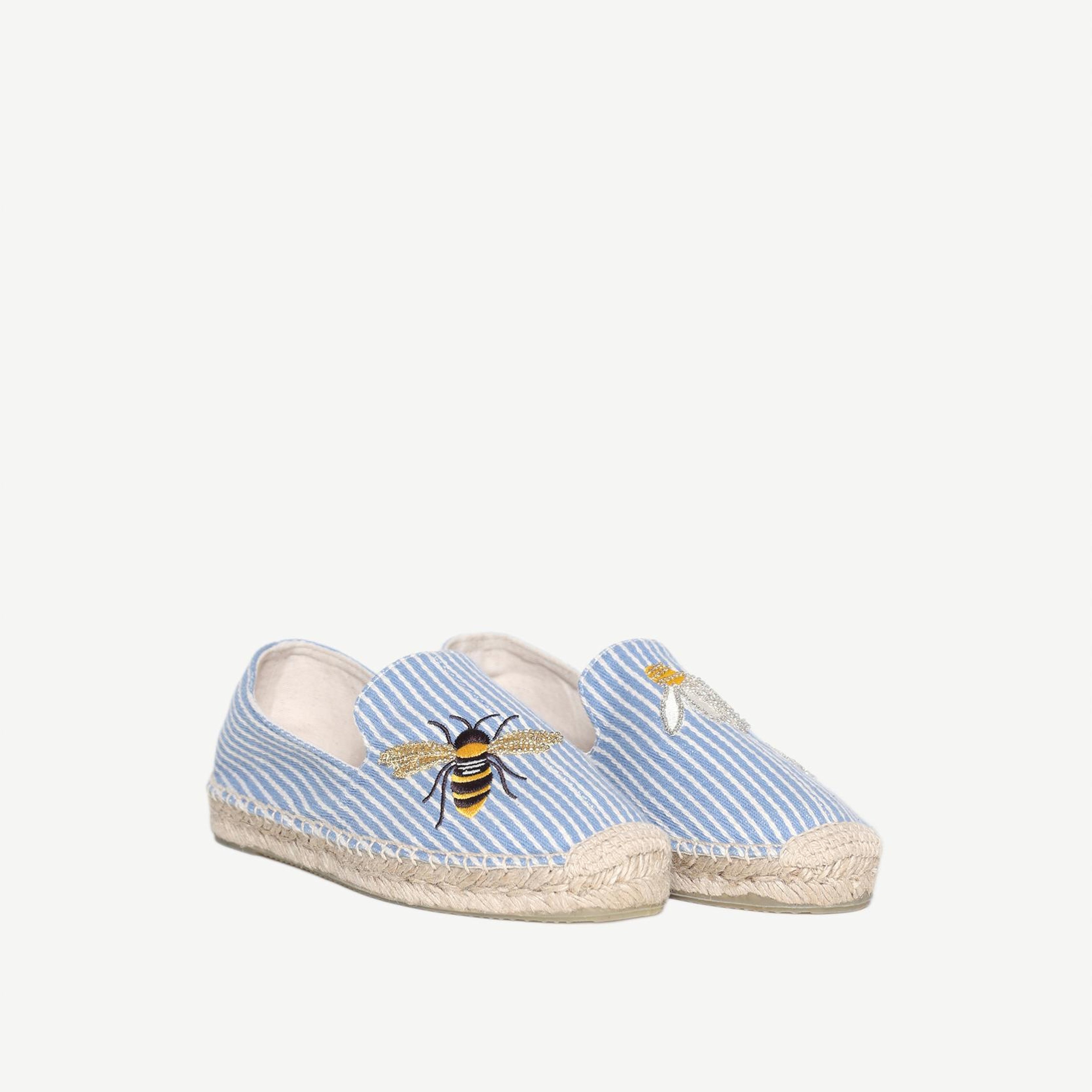 YARGICI Arı Nakış İşlemeli Espadril