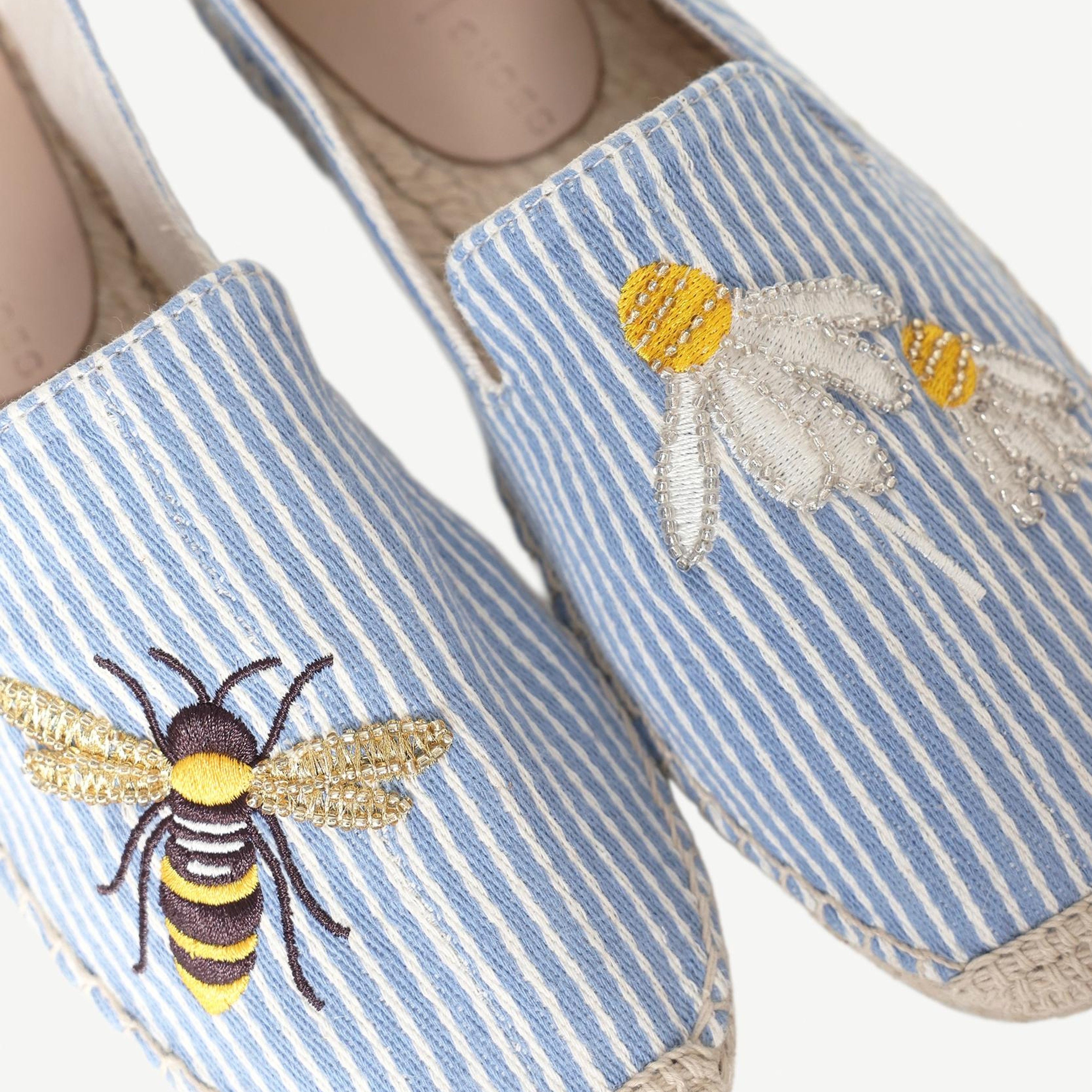YARGICI Arı Nakış İşlemeli Espadril