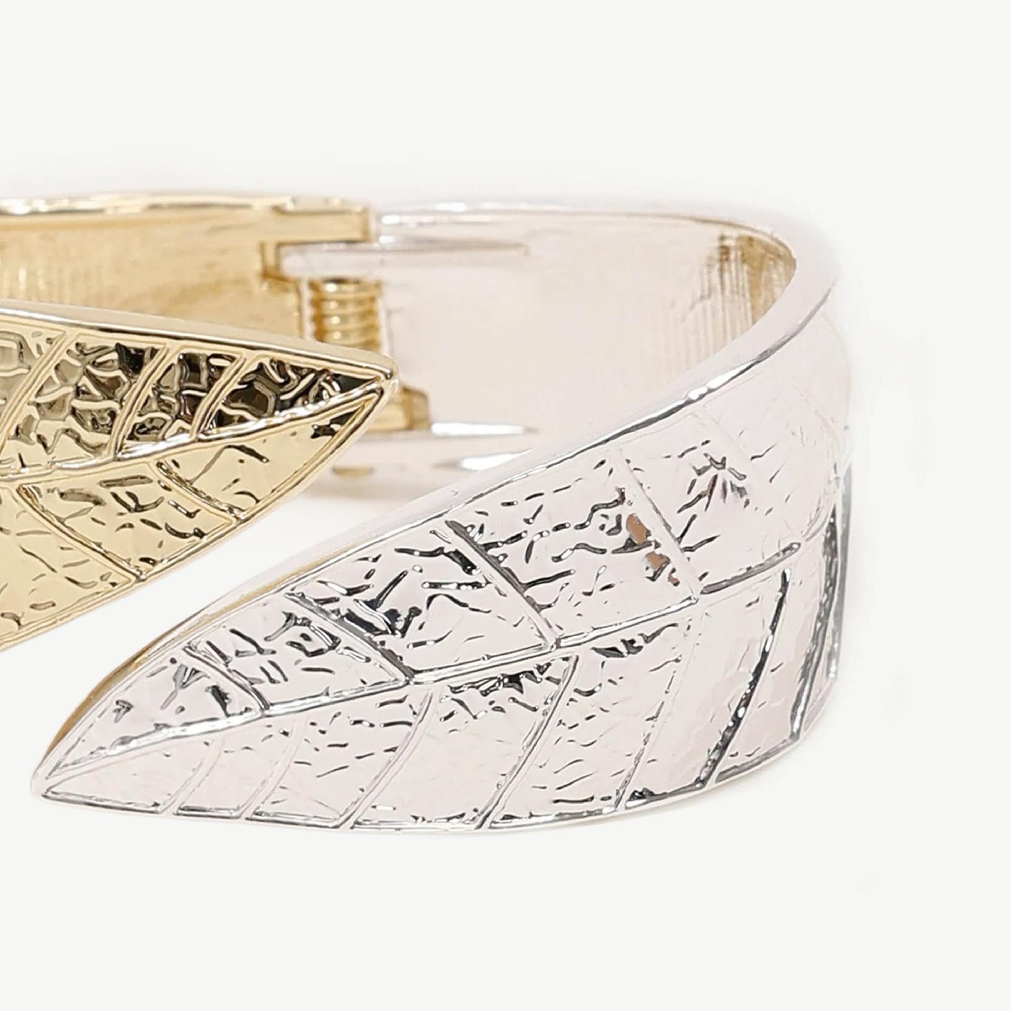 YARGICI İki Renkli Cuff Bileklik