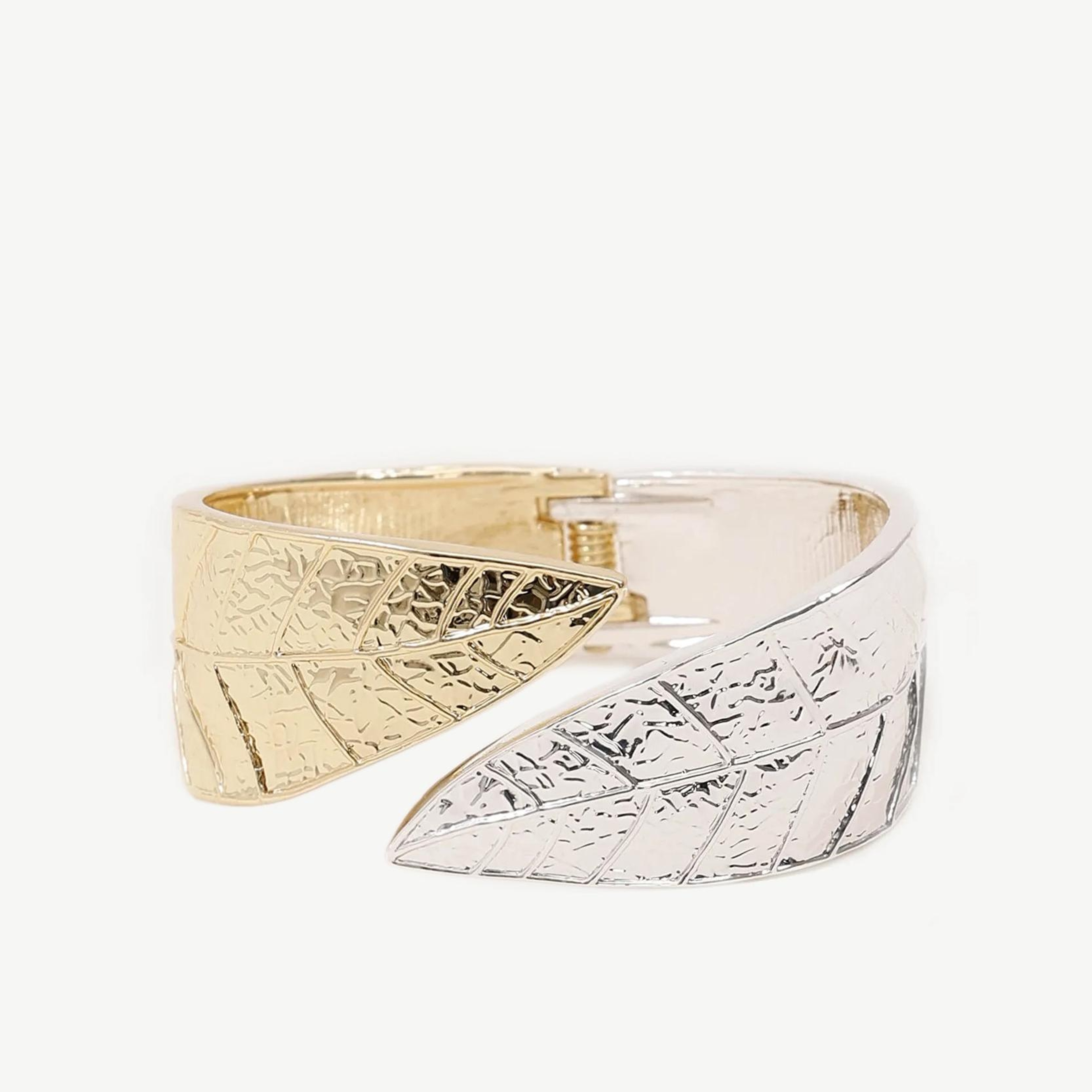 YARGICI İki Renkli Cuff Bileklik
