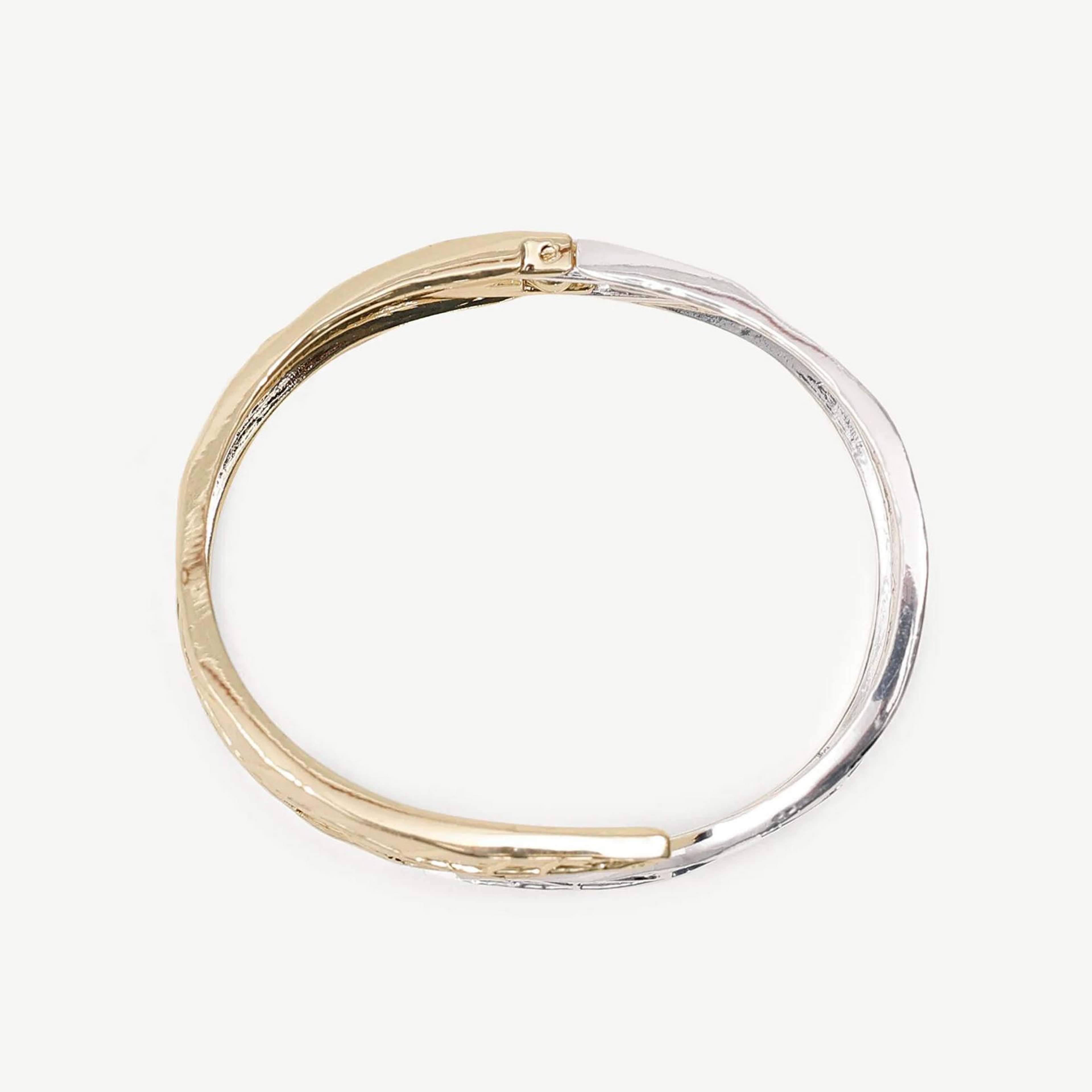 YARGICI İki Renkli Cuff Bileklik