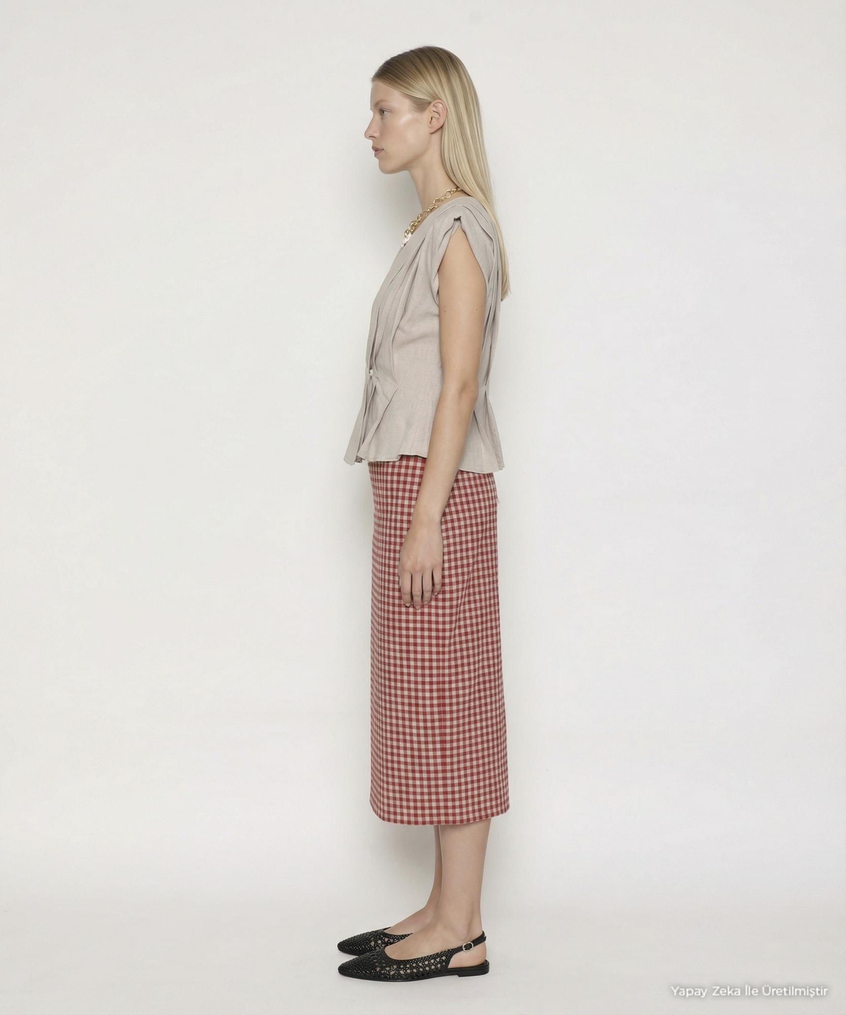YARGICI Regular V Yaka Kolsuz Bluz