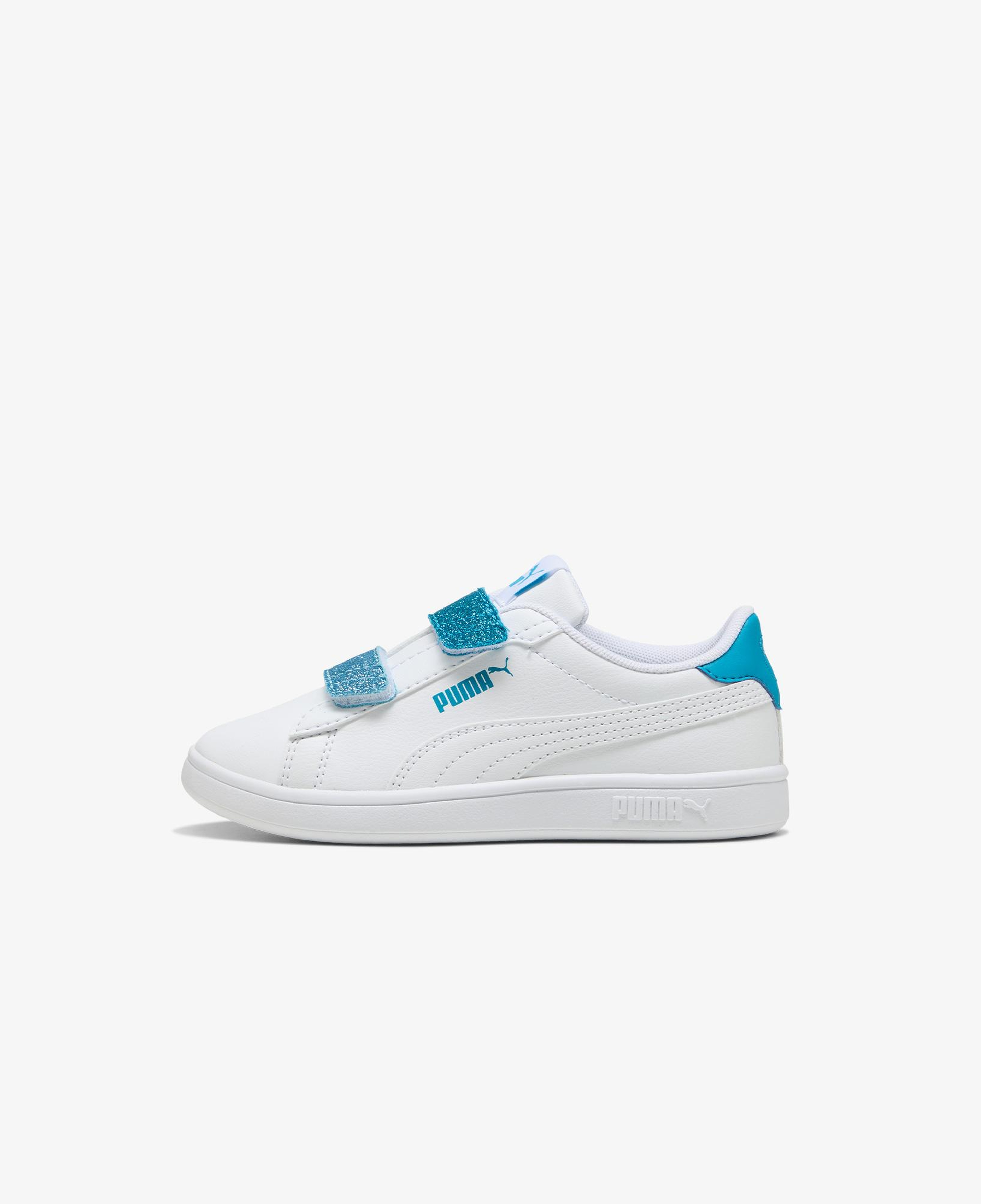Puma Smash 3.0 Çocuk Beyaz Spor Ayakkabı