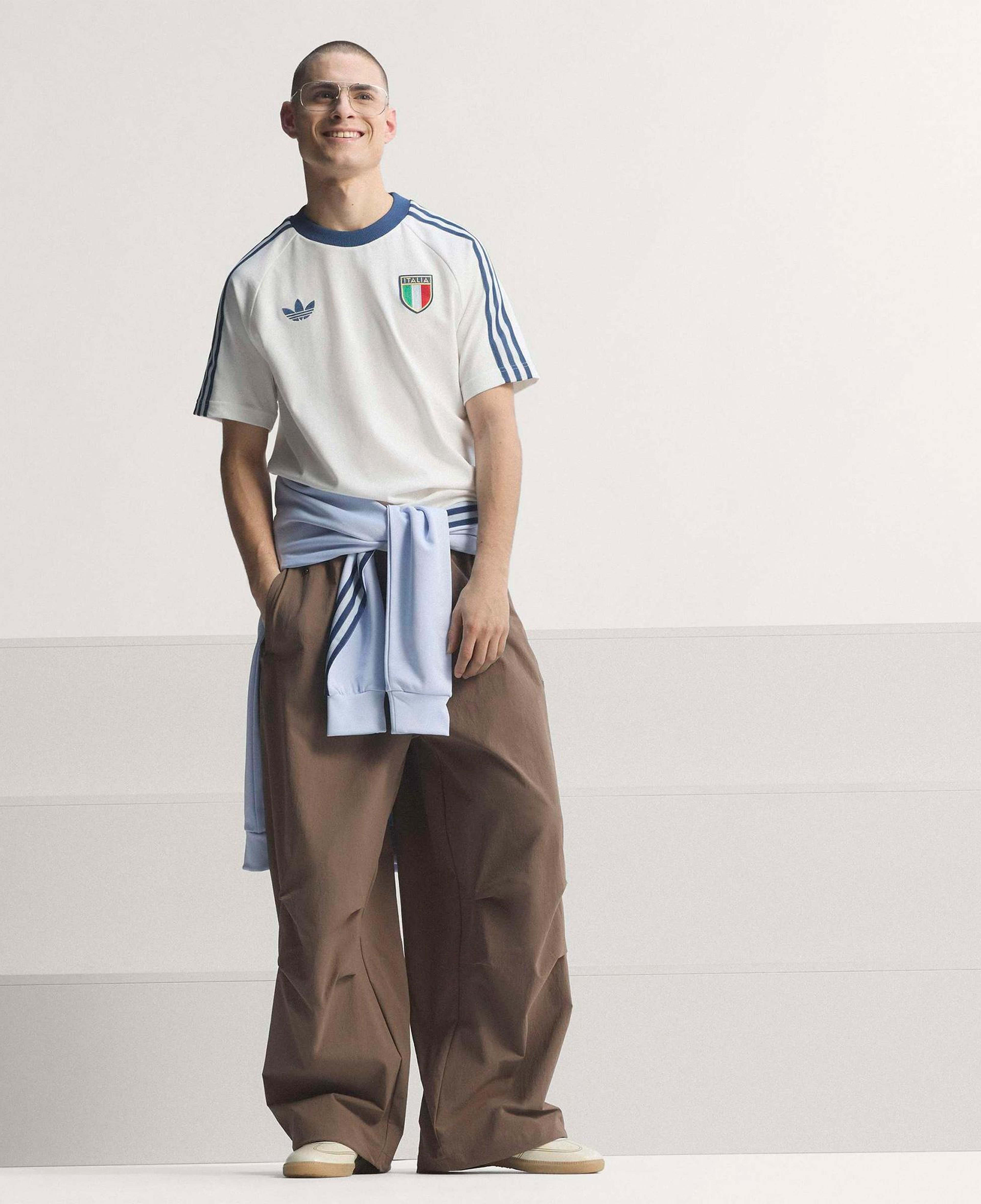 adidas İtalya Milli Takım Og Erkek Beyaz T-Shirt