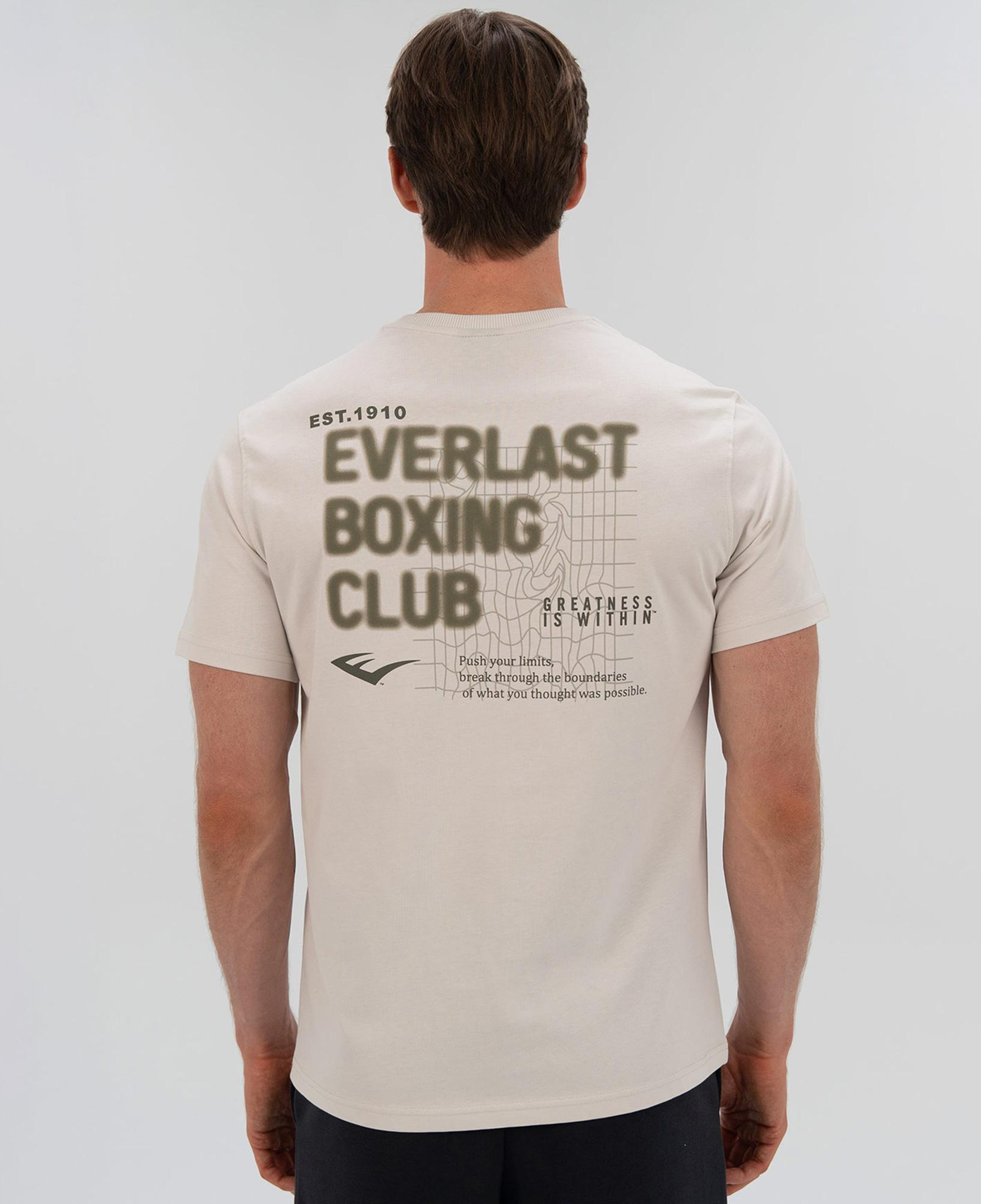 Everlast Boxing Club 2.0 Erkek Gri T-Shirt
