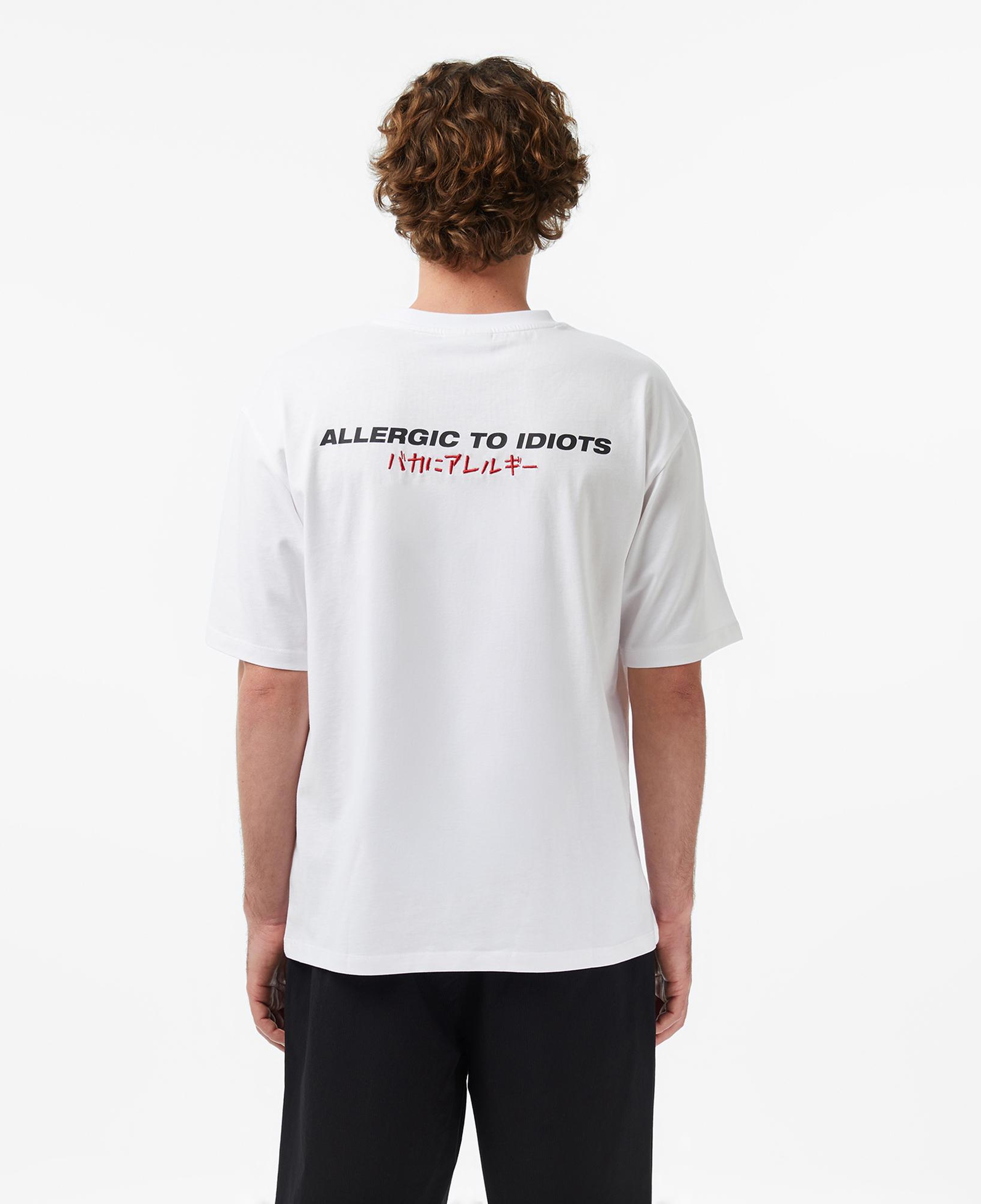 UNITED4 Regular Fit Erkek Beyaz T-Shirt