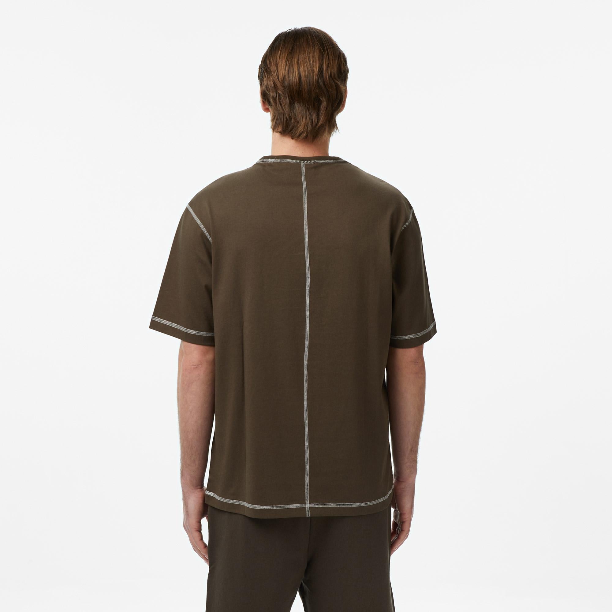 Hugo Nothal Erkek Kahverengi T-Shirt