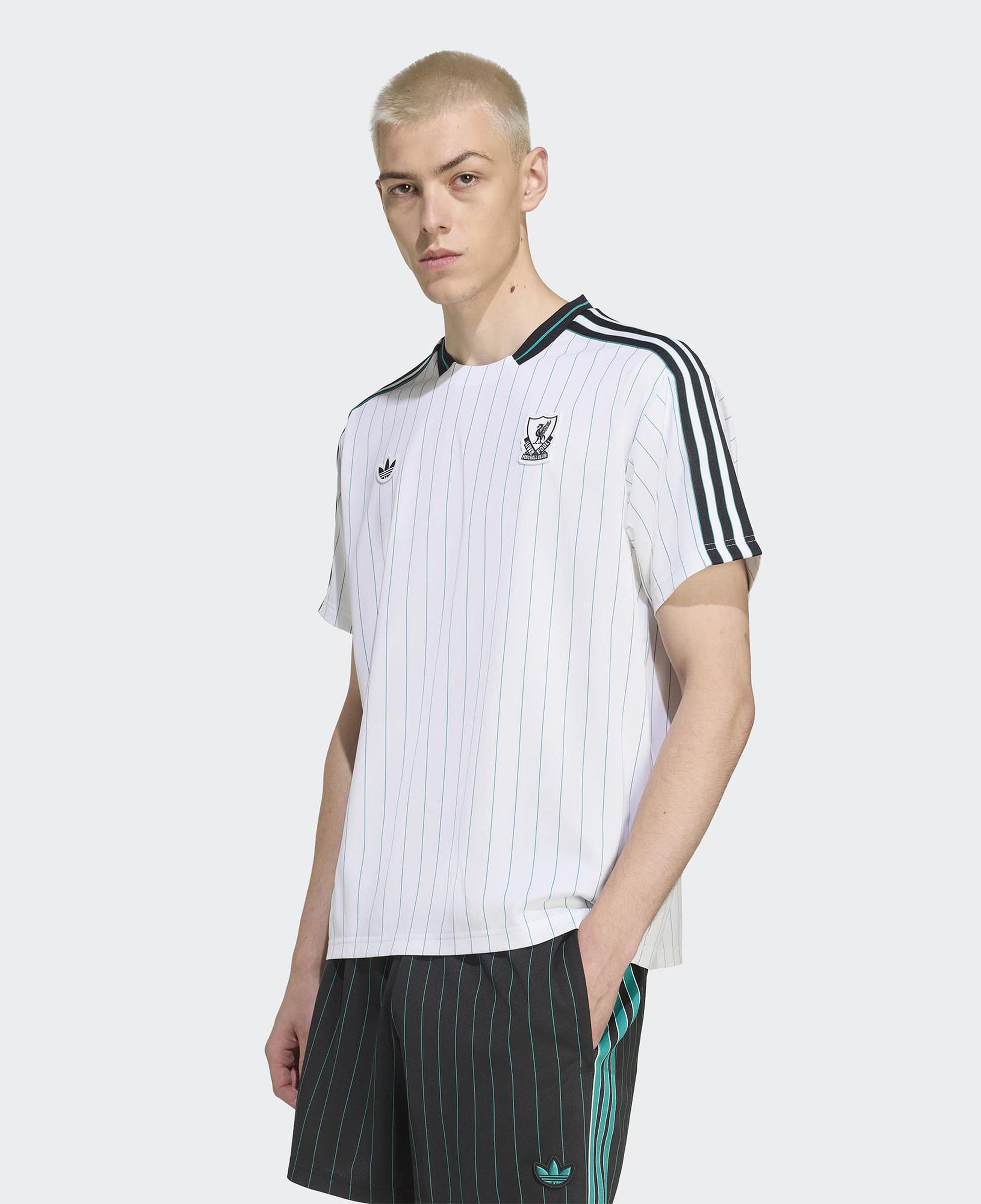 adidas Liverpool FC Terrace Icons Beyaz Erkek Forma