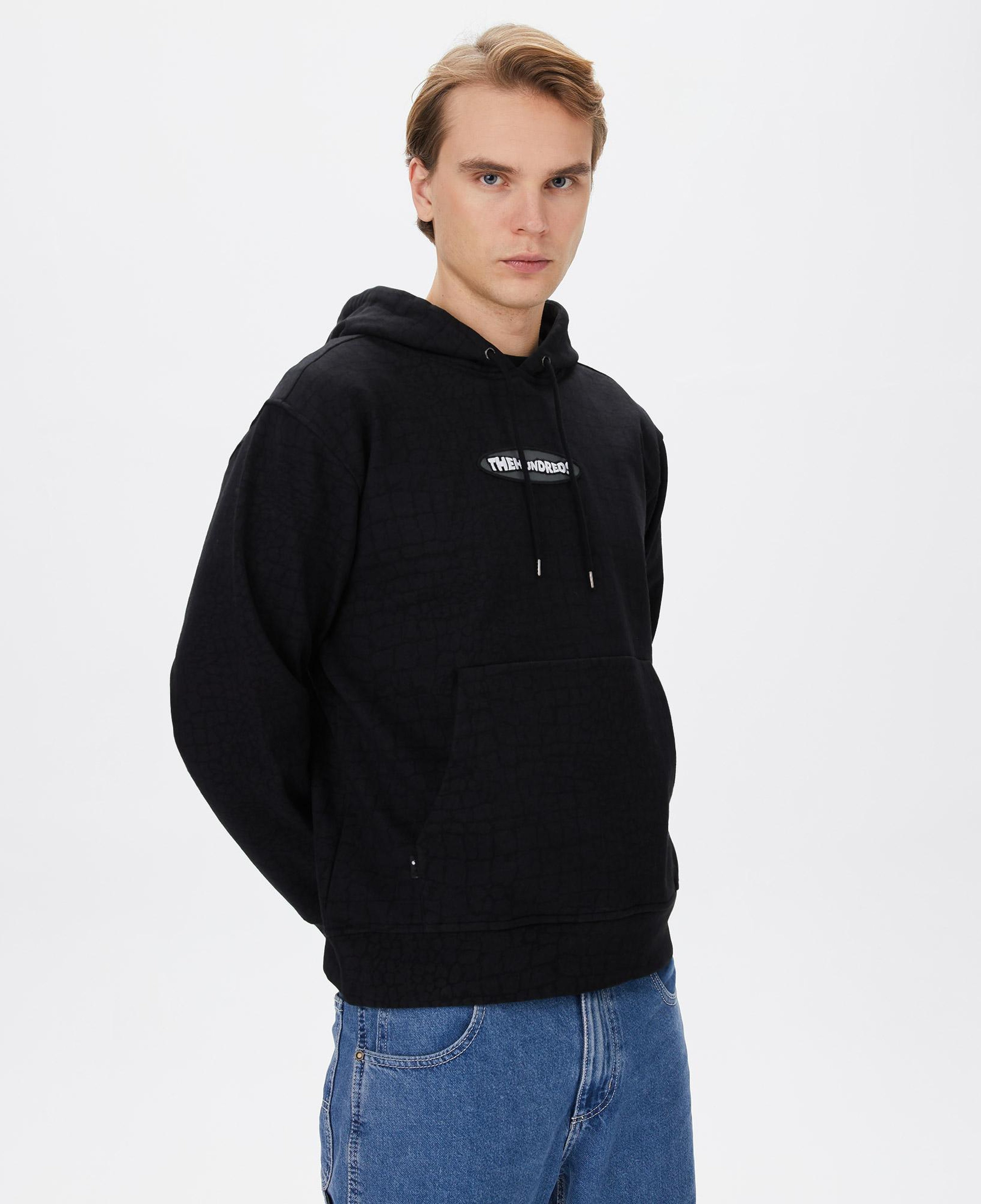The Hundreds Croc Erkek Siyah Sweatshirt