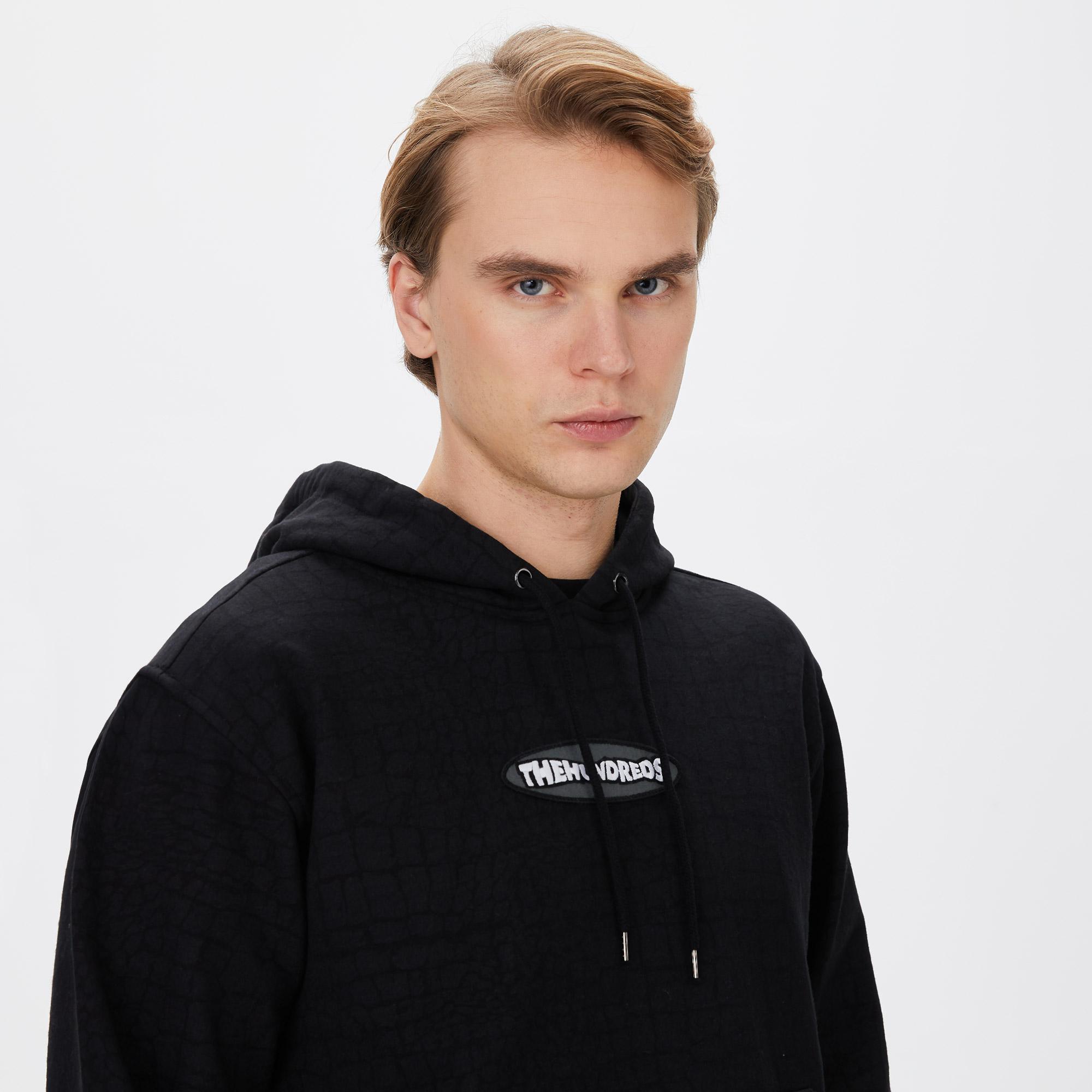 The Hundreds Croc Erkek Siyah Sweatshirt