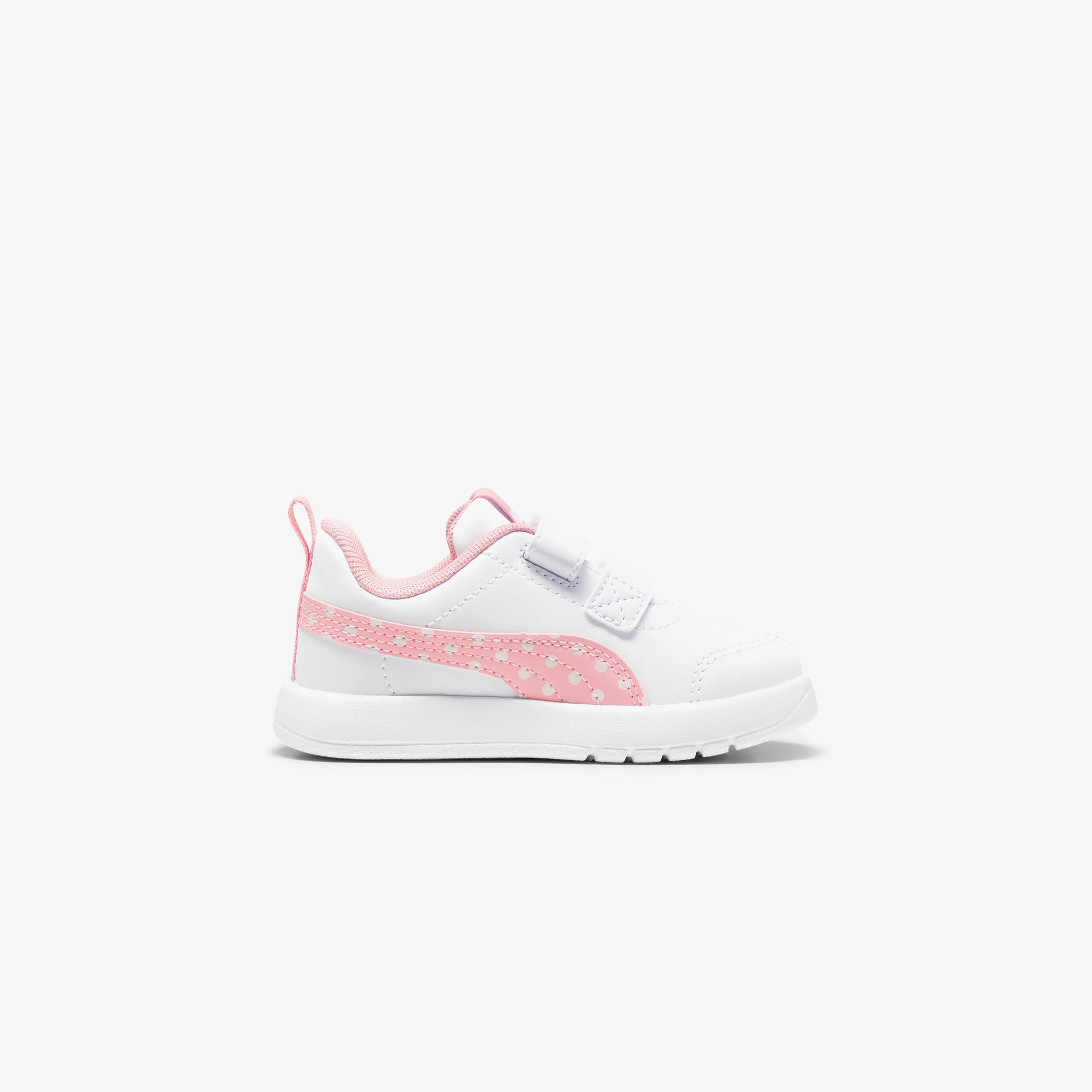 Puma Courtflex V3 Dotty V Çocuk Pembe Spor Ayakkabı