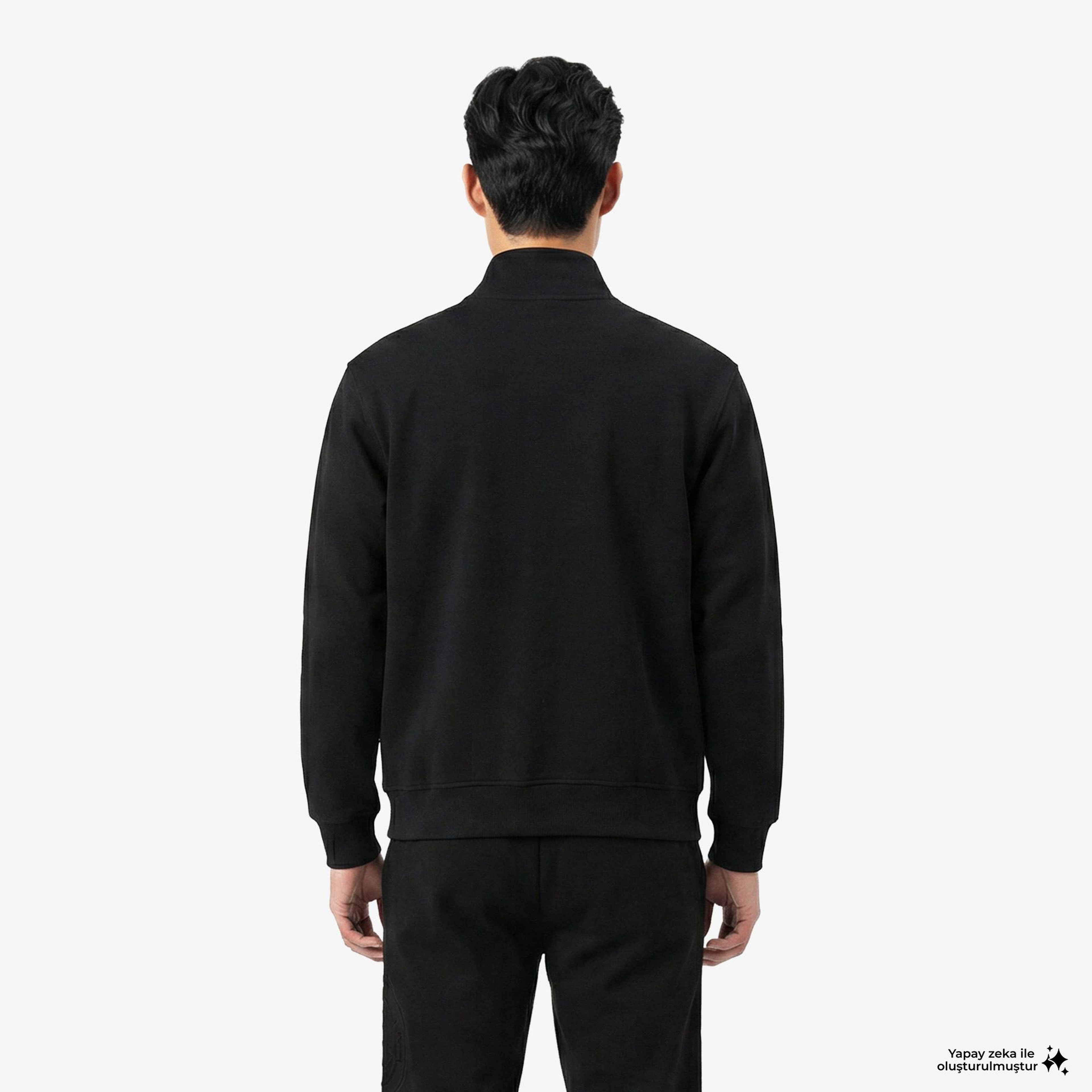 Ecko Cypress Erkek Siyah Sweatshirt