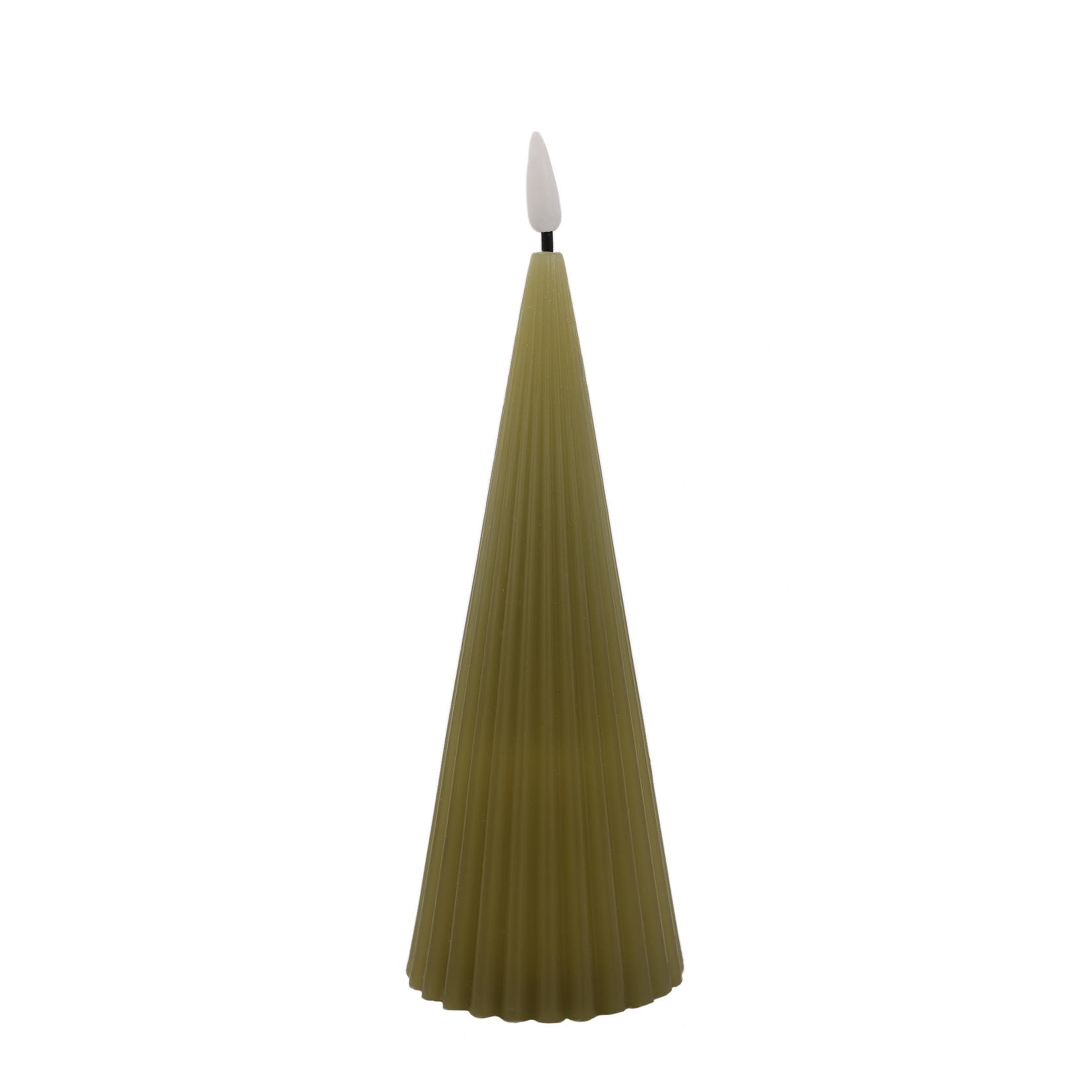 YARGICI Led Pilli Plastik Mum (7x16 cm)