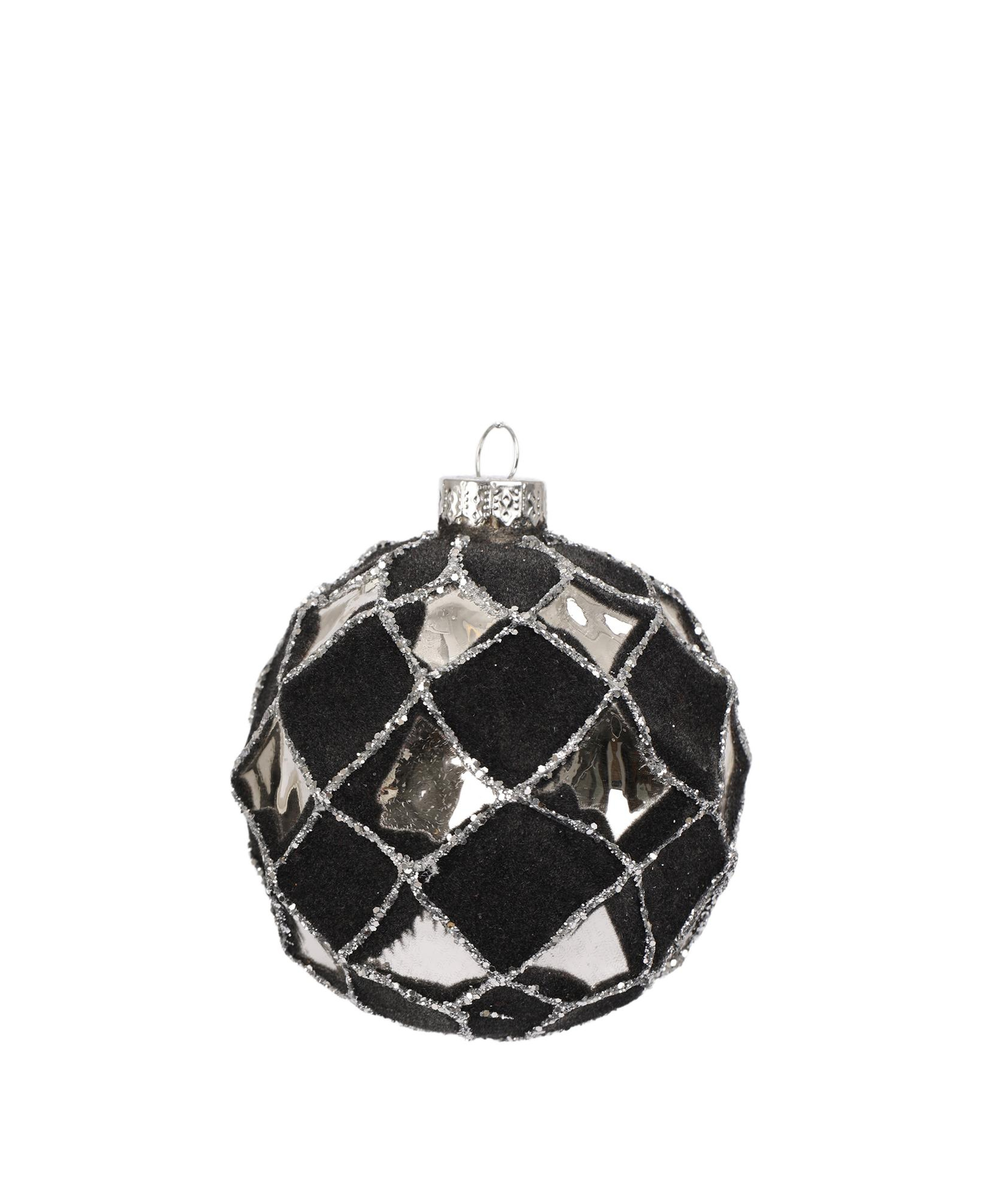 YARGICI Yuvarlak Cam Ağaç Süsü(8 Cm)