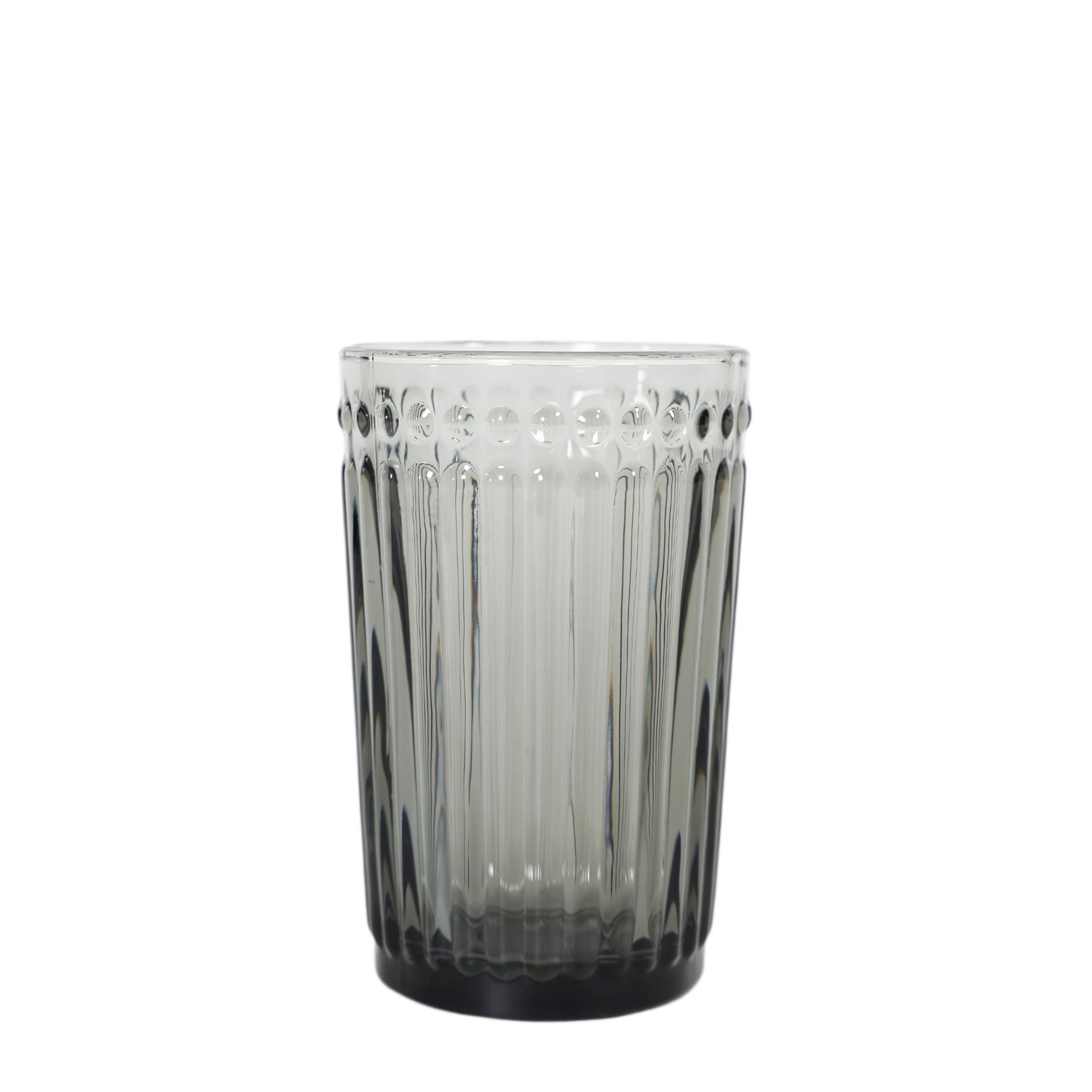 YARGICI Renkli Cam Bardak(13x8 Cm)