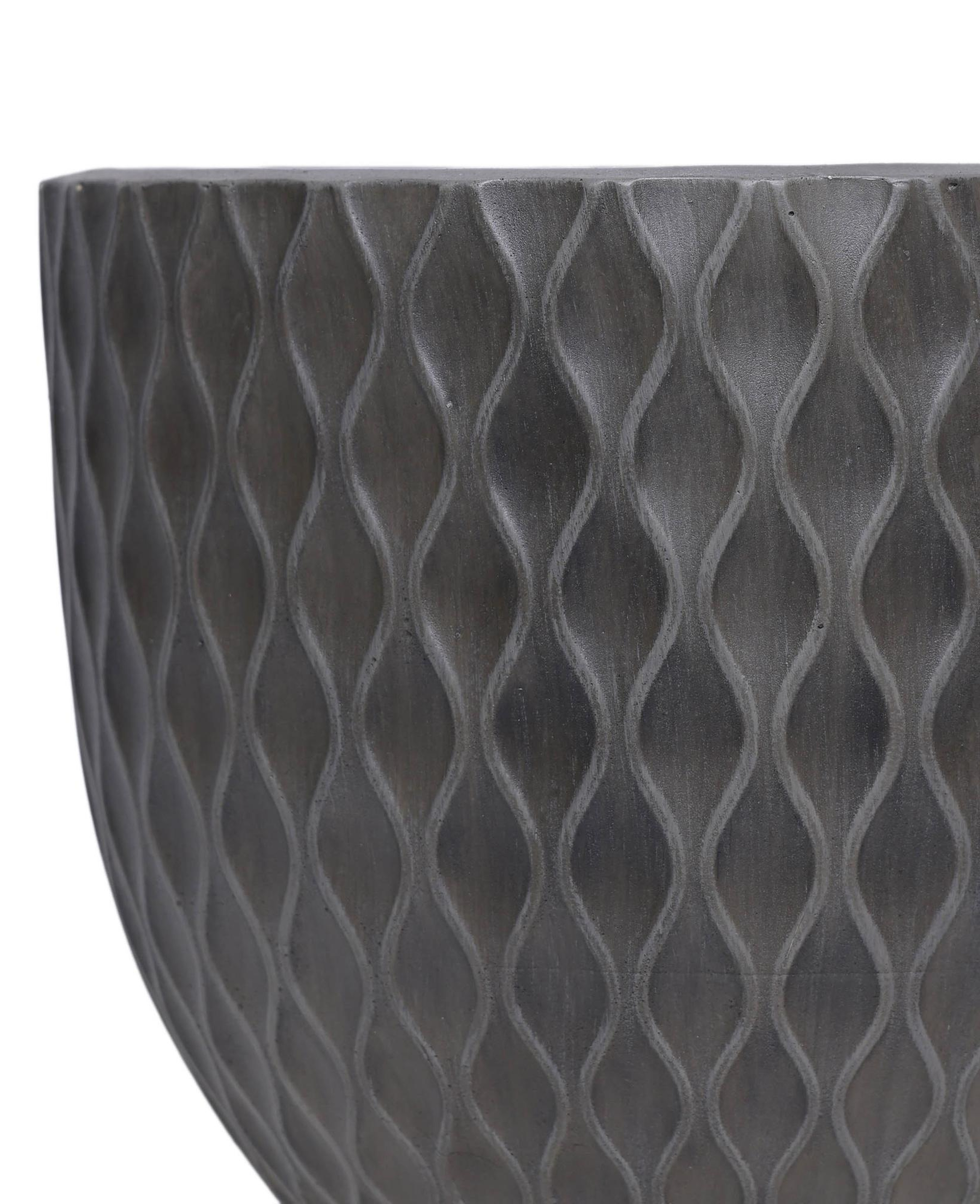 YARGICI Fiberglass Bahçe Küpü(27x32 Cm)