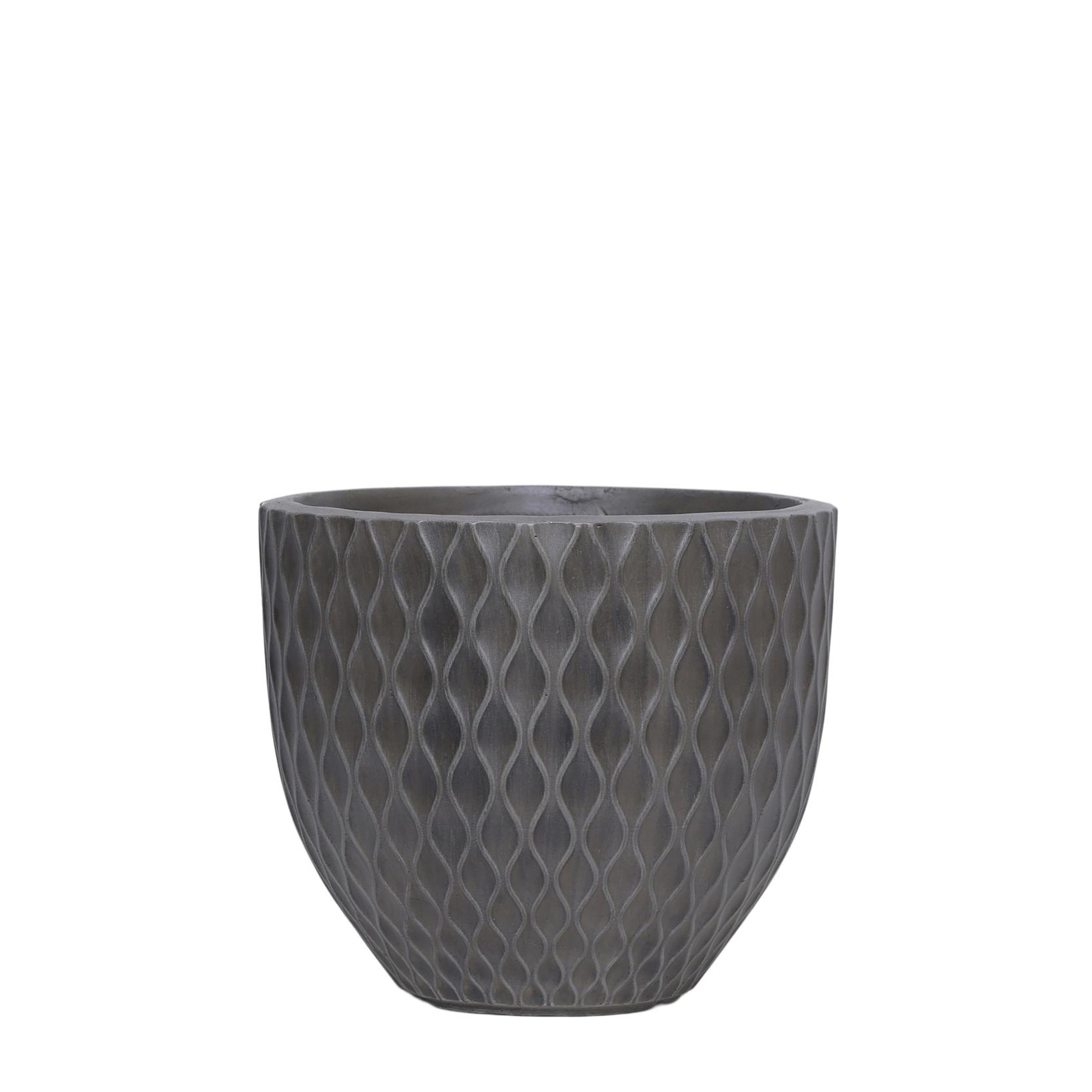 YARGICI Fiberglass Bahçe Küpü(27x32 Cm)