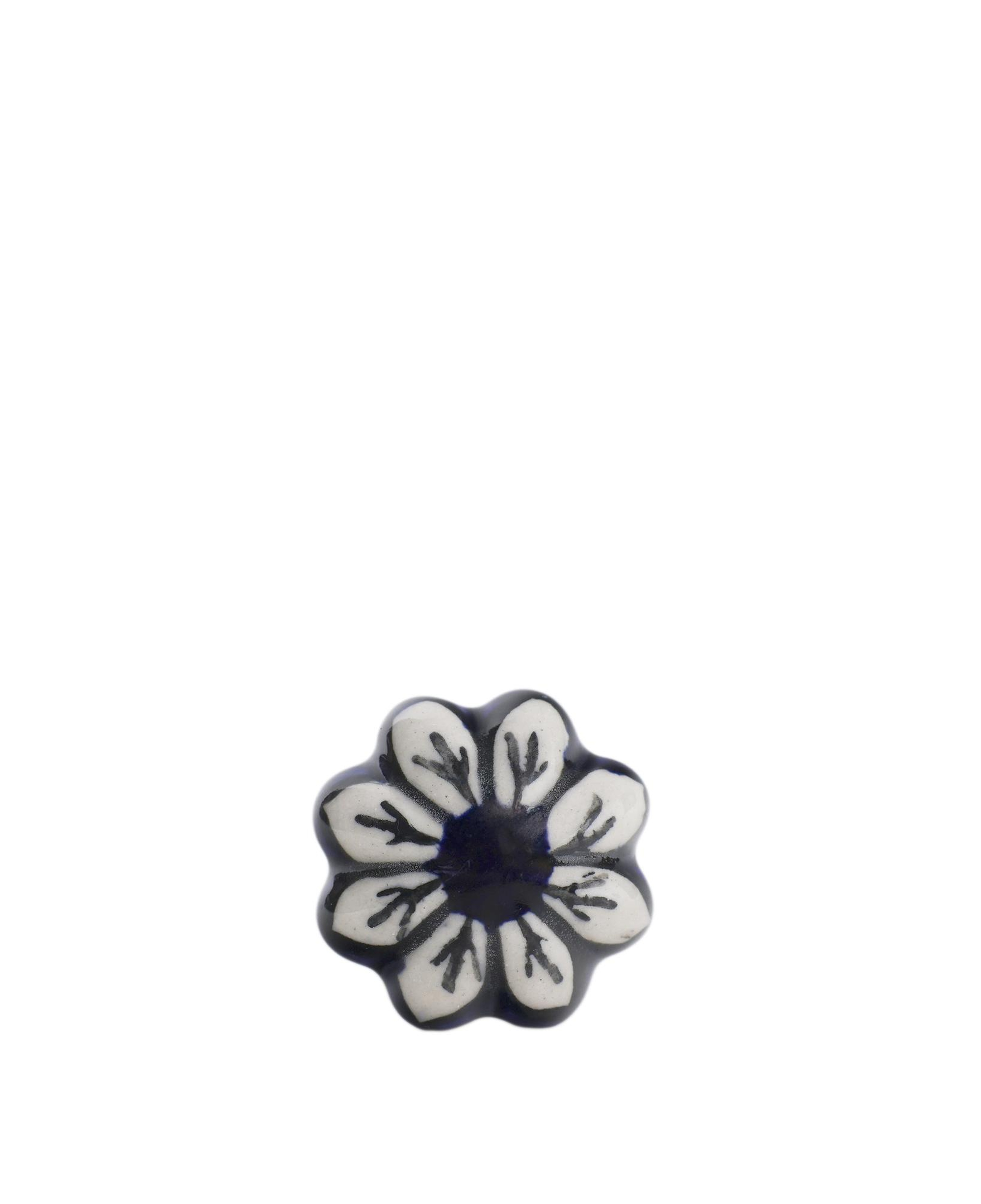 YARGICI Çiçek Formunda Seramik Şişe Tıpası(4 Cm)