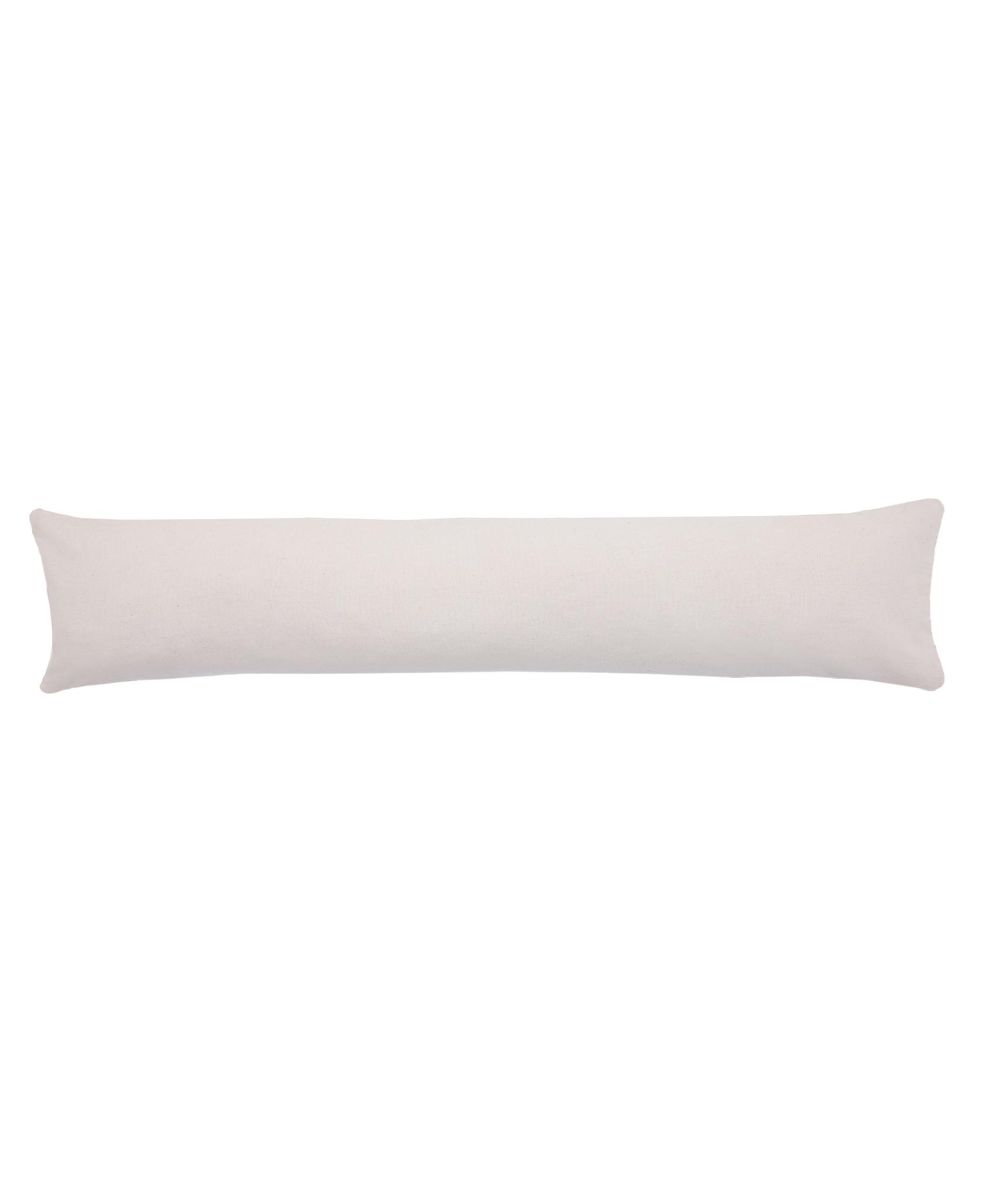 YARGICI Çiçek Desenli Pamuk Kumaş Dikdörtgen Yastık(90x20 Cm)