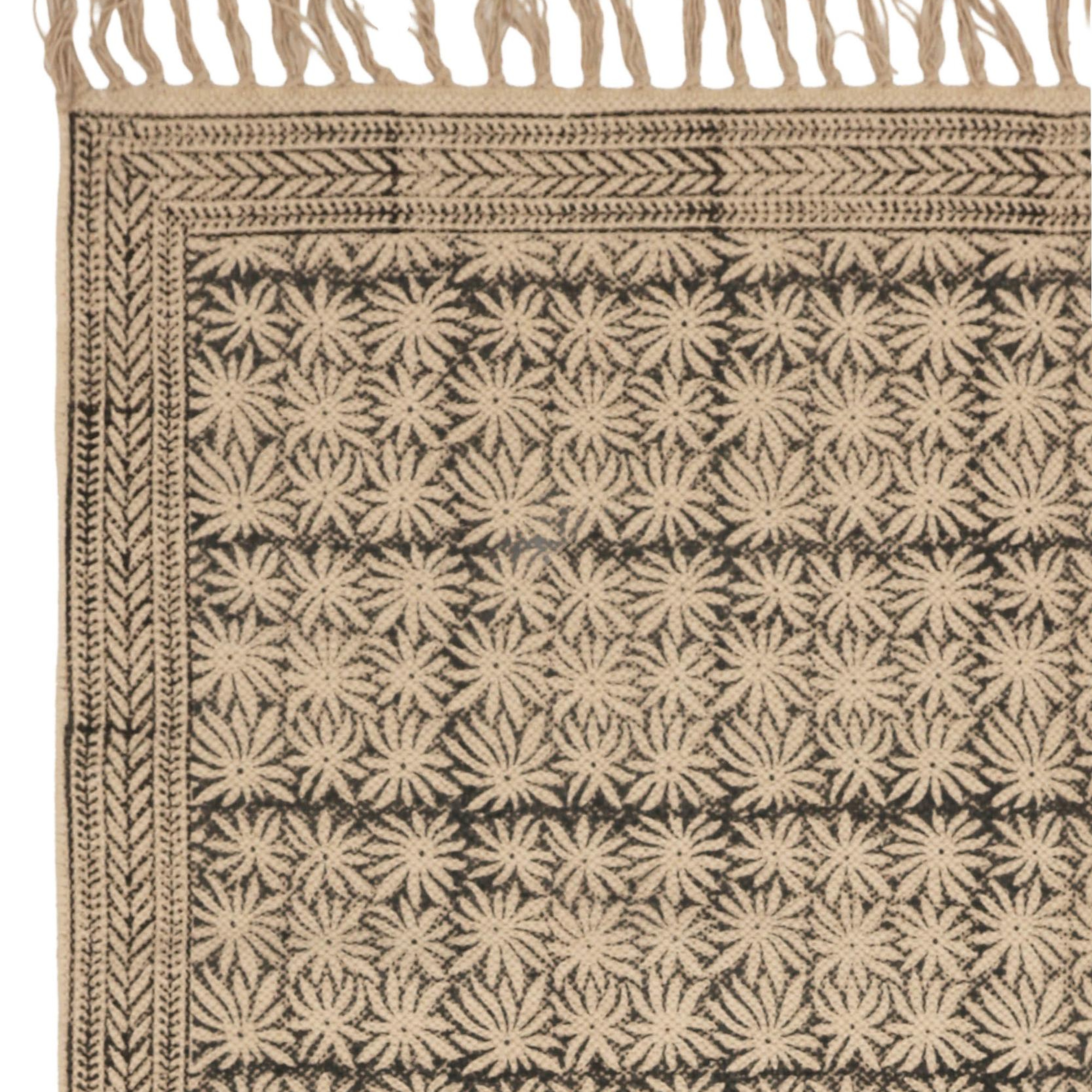YARGICI Çiçek Desenli Dikdörtgen Kilim(120x180 Cm)