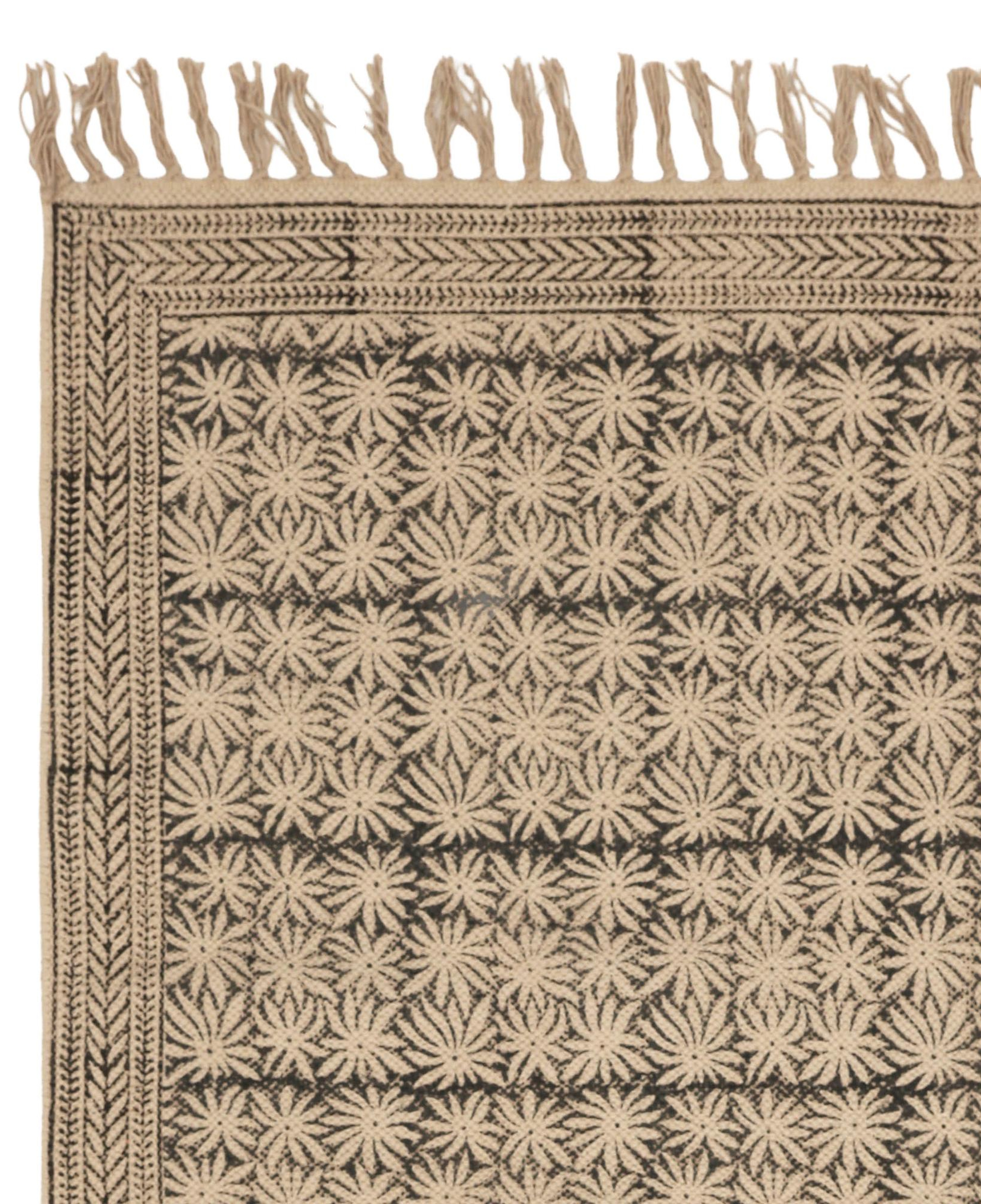 YARGICI Çiçek Desenli Dikdörtgen Kilim(120x180 Cm)
