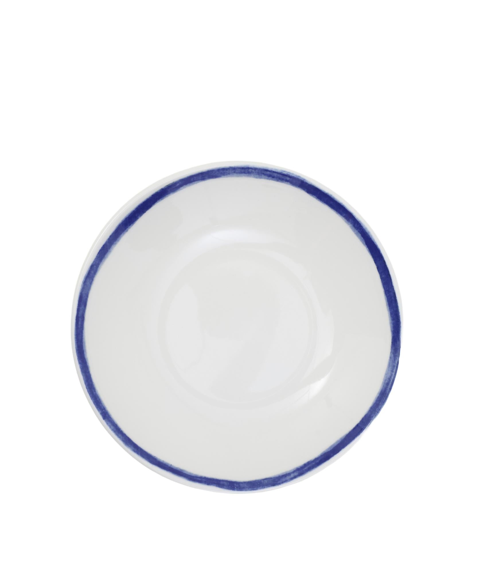 YARGICI Amorf Desenli Porselen Çukur Tabak(20 Cm)