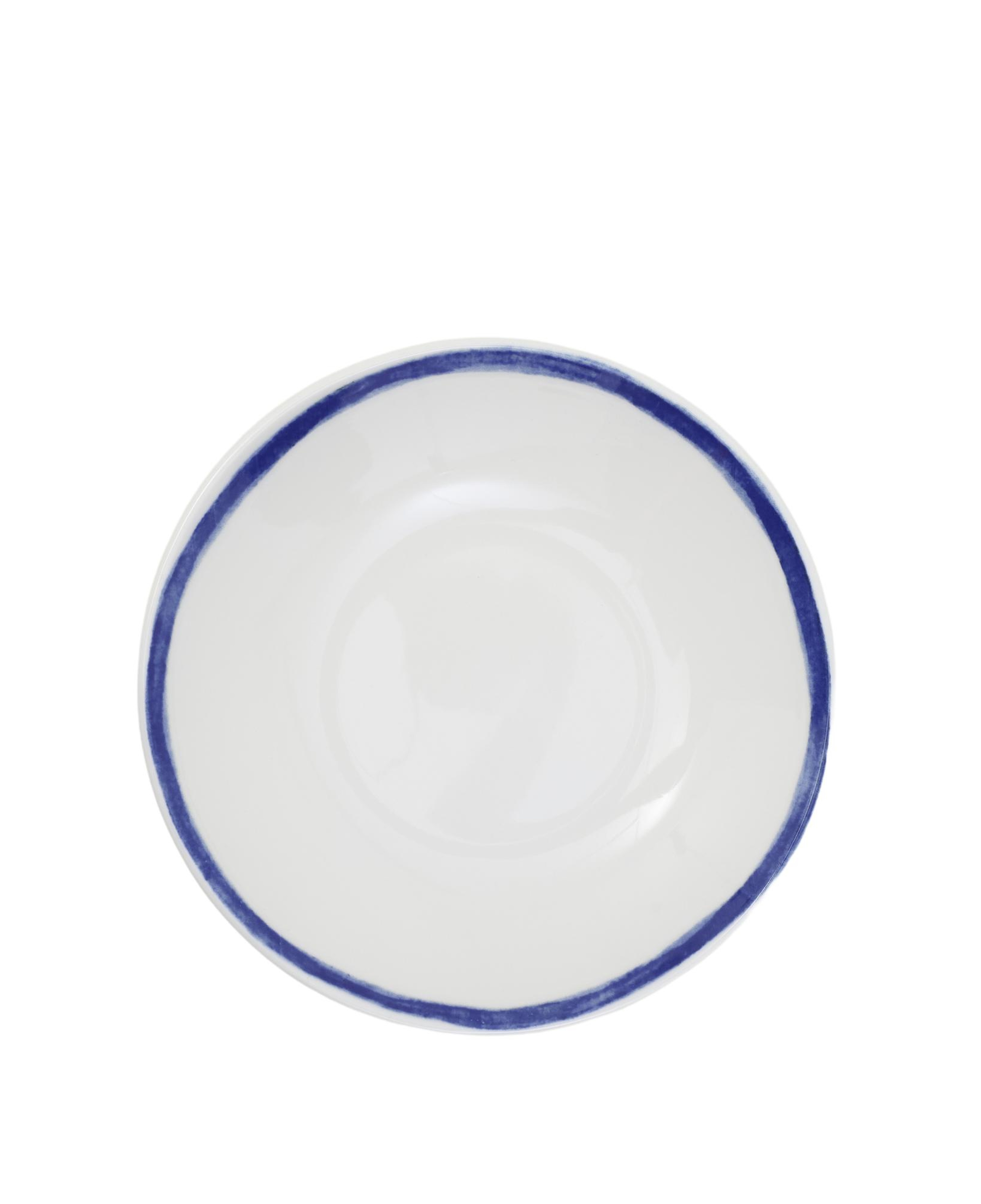 YARGICI Amorf Desenli Porselen Çukur Tabak(20 Cm)