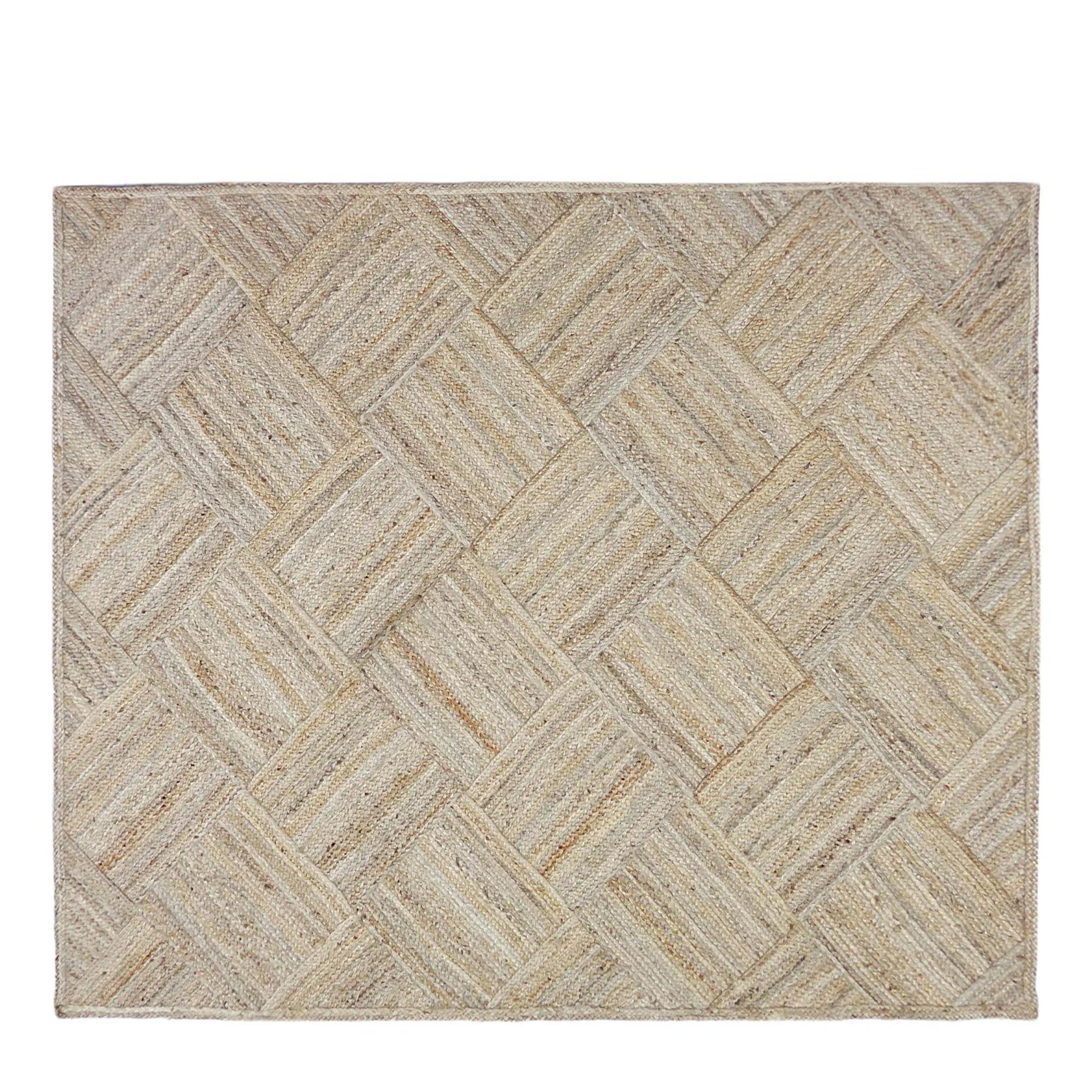 YARGICI Soyut Desenli Jüt Dikdörtgen Halı(160x230 Cm)