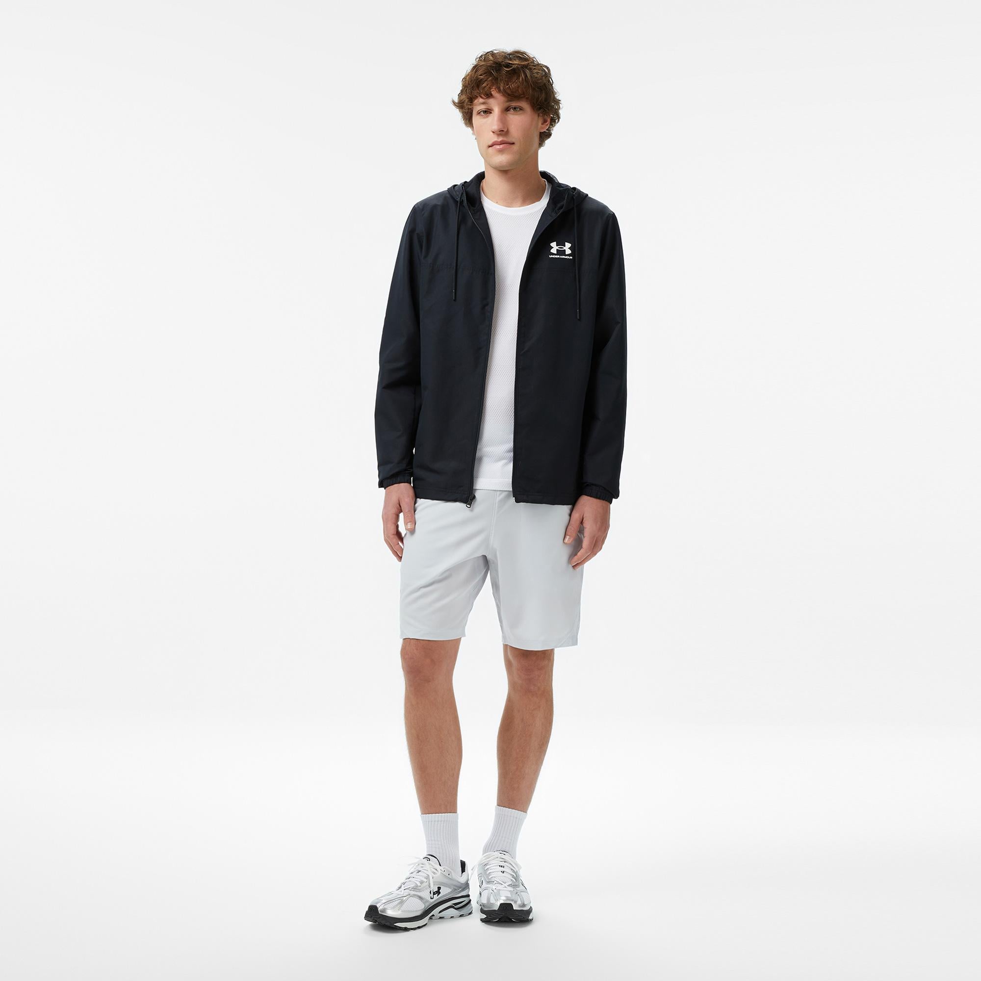 Under Armour Rival Wvn Windbreaker Erkek Siyah Rüzgarlık