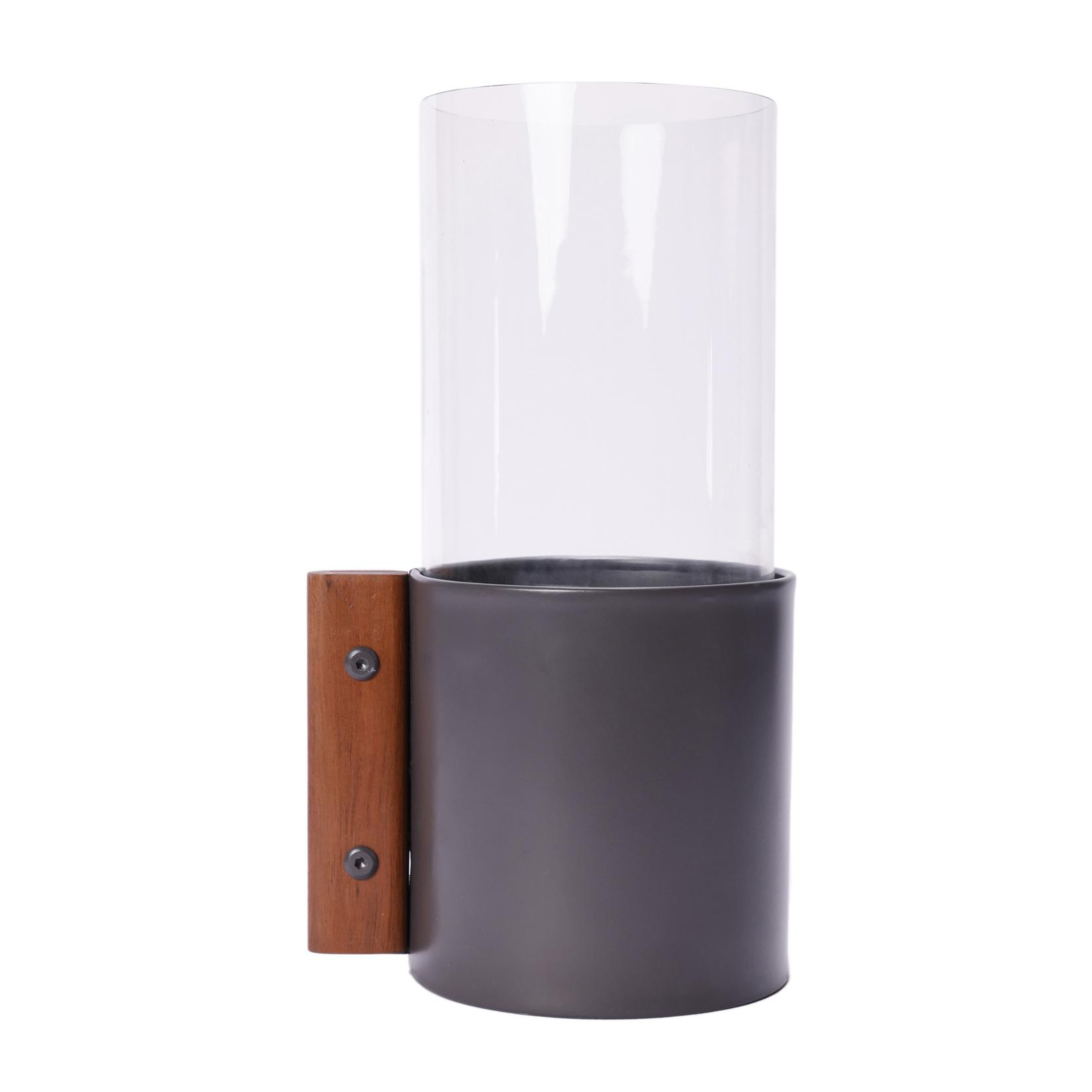 YARGICI Metal Cam Silindir Fener (18x14x29 cm)