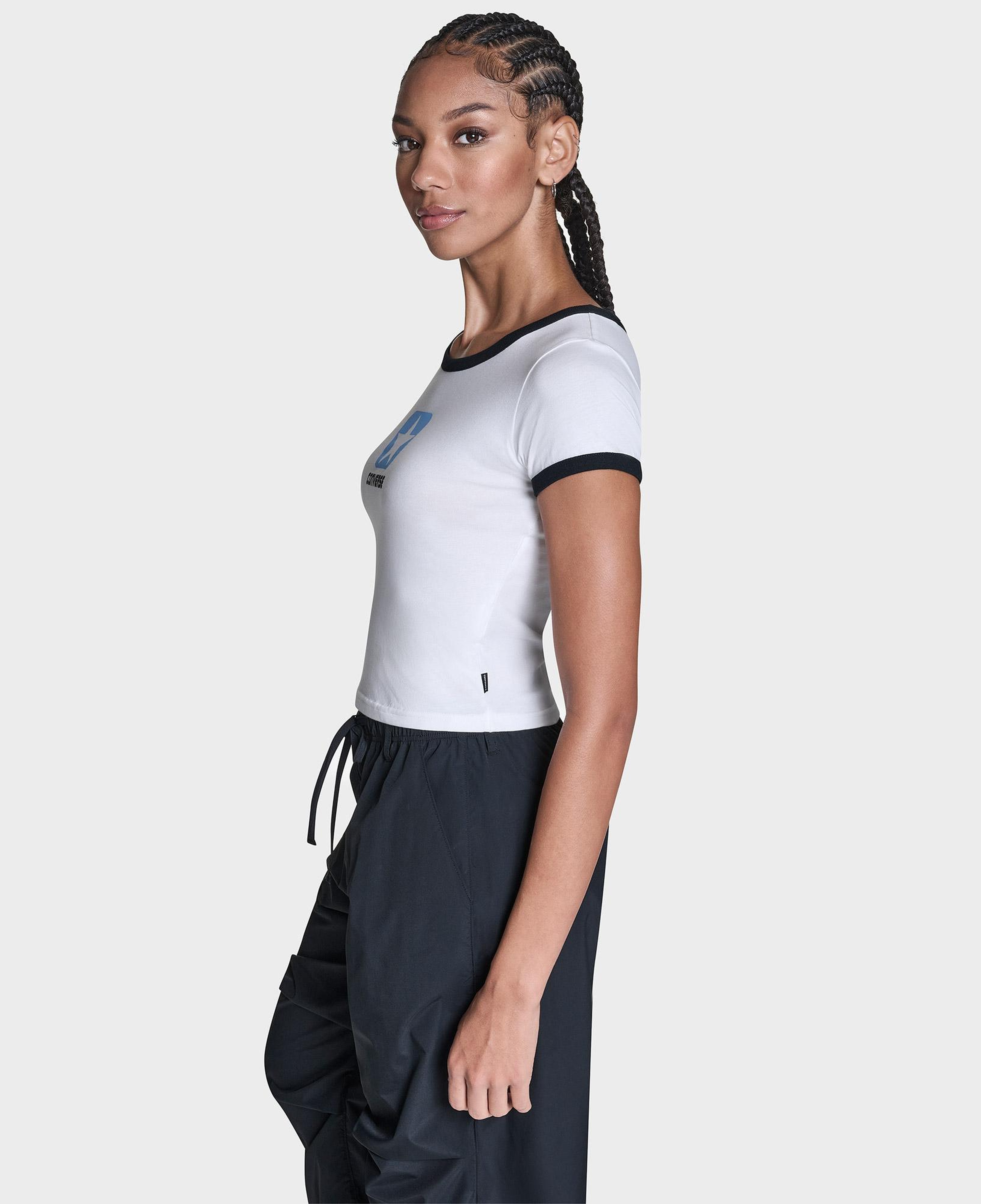 Converse Kadın Beyaz T-Shirt