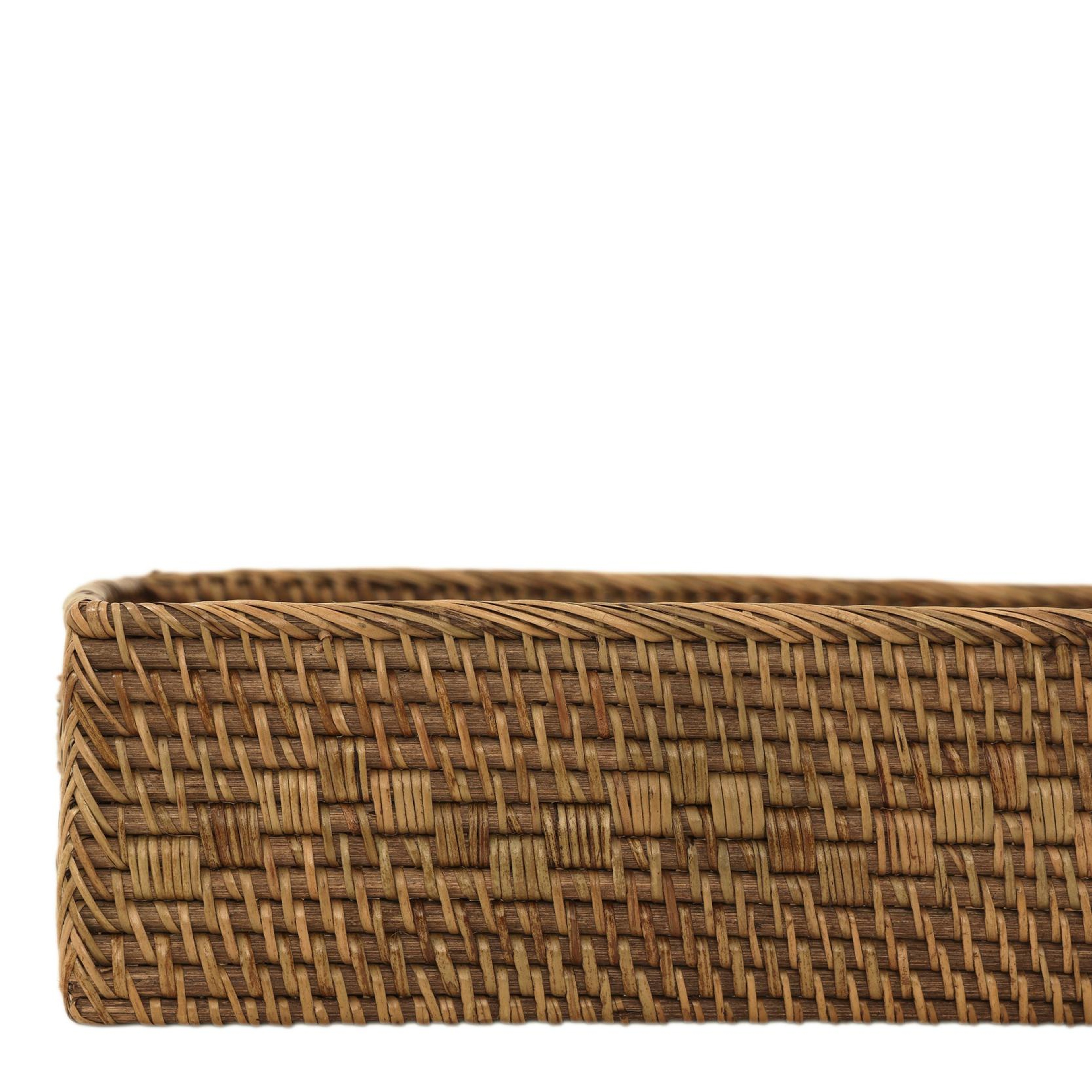 YARGICI Rattan Dikdörtgen Tepsi(31x41x9 Cm)