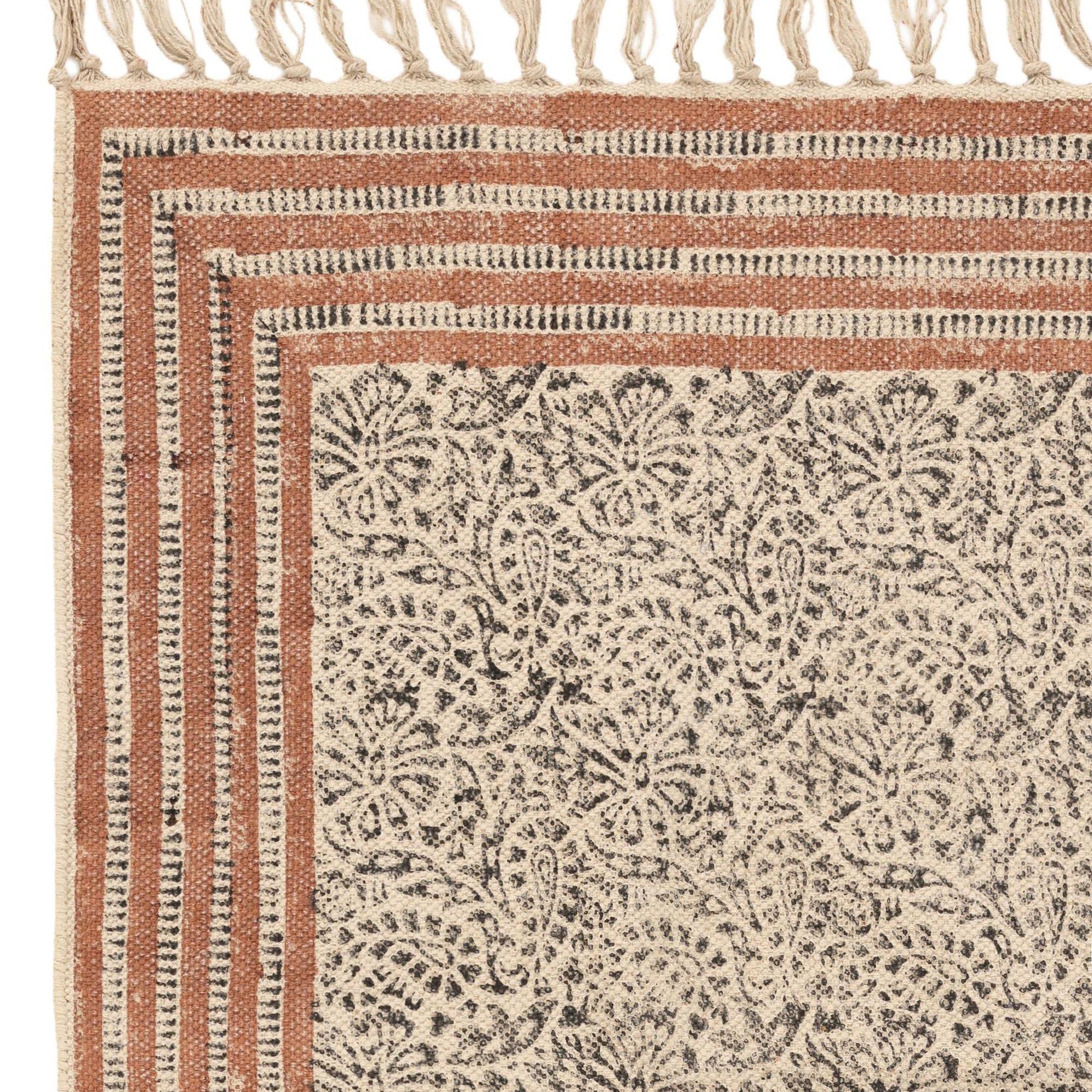 YARGICI Çiçek Desenli Dikdörtgen Kilim(120x180 Cm)
