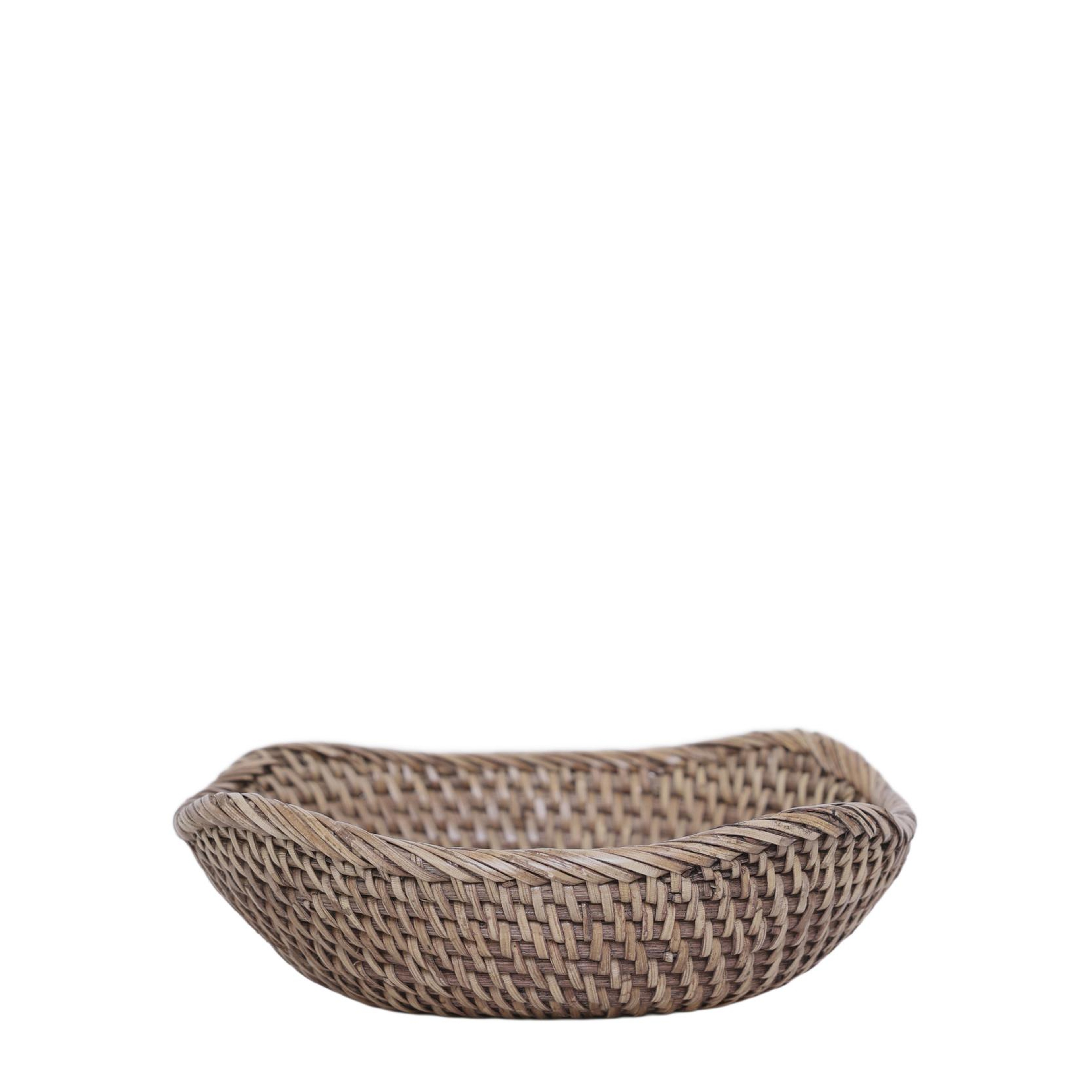 YARGICI Rattan Yuvarlak Sepet(18x6 Cm)